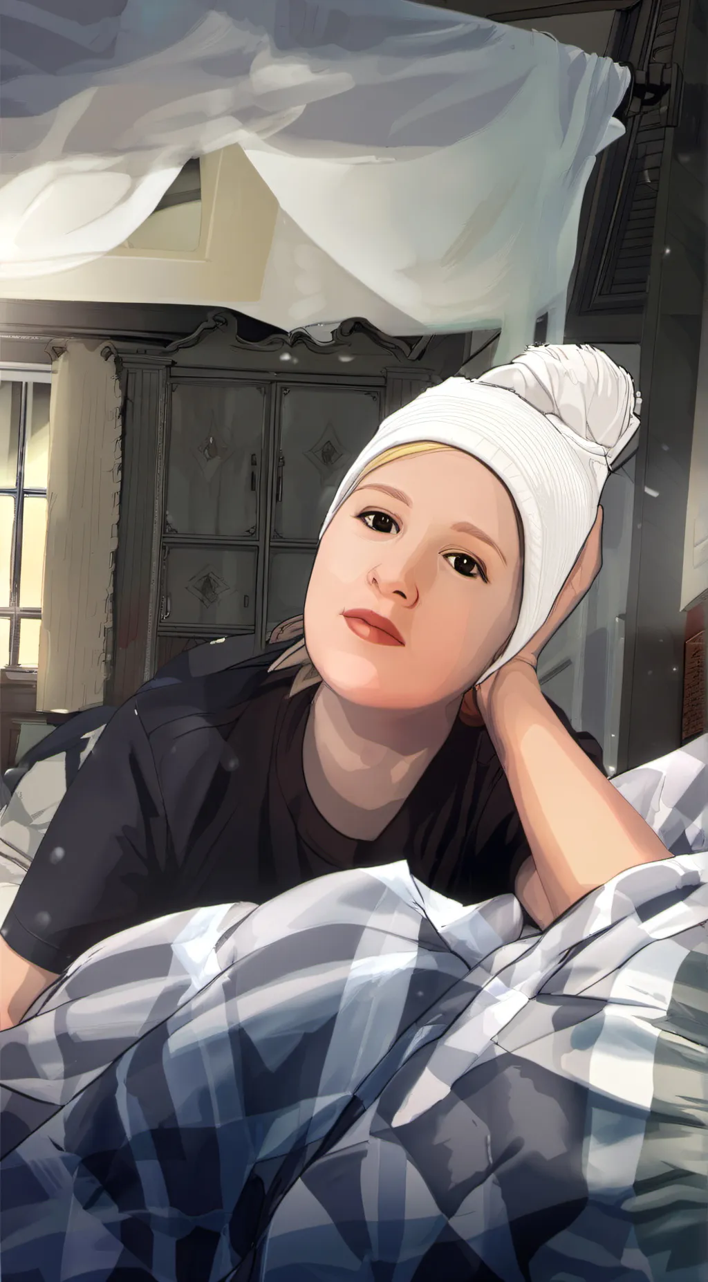 ai character: Elsie  background