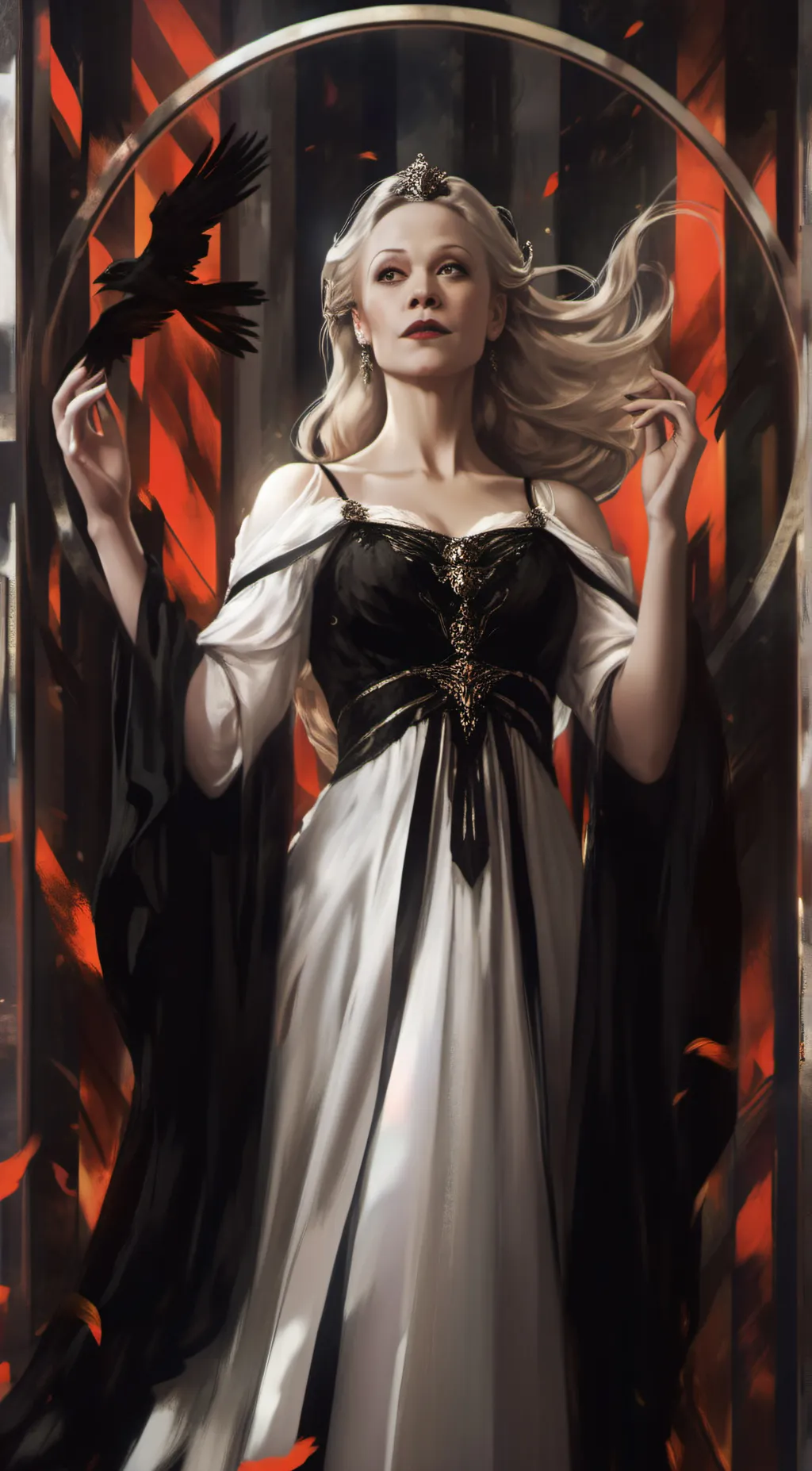 ai character: love of a witch background