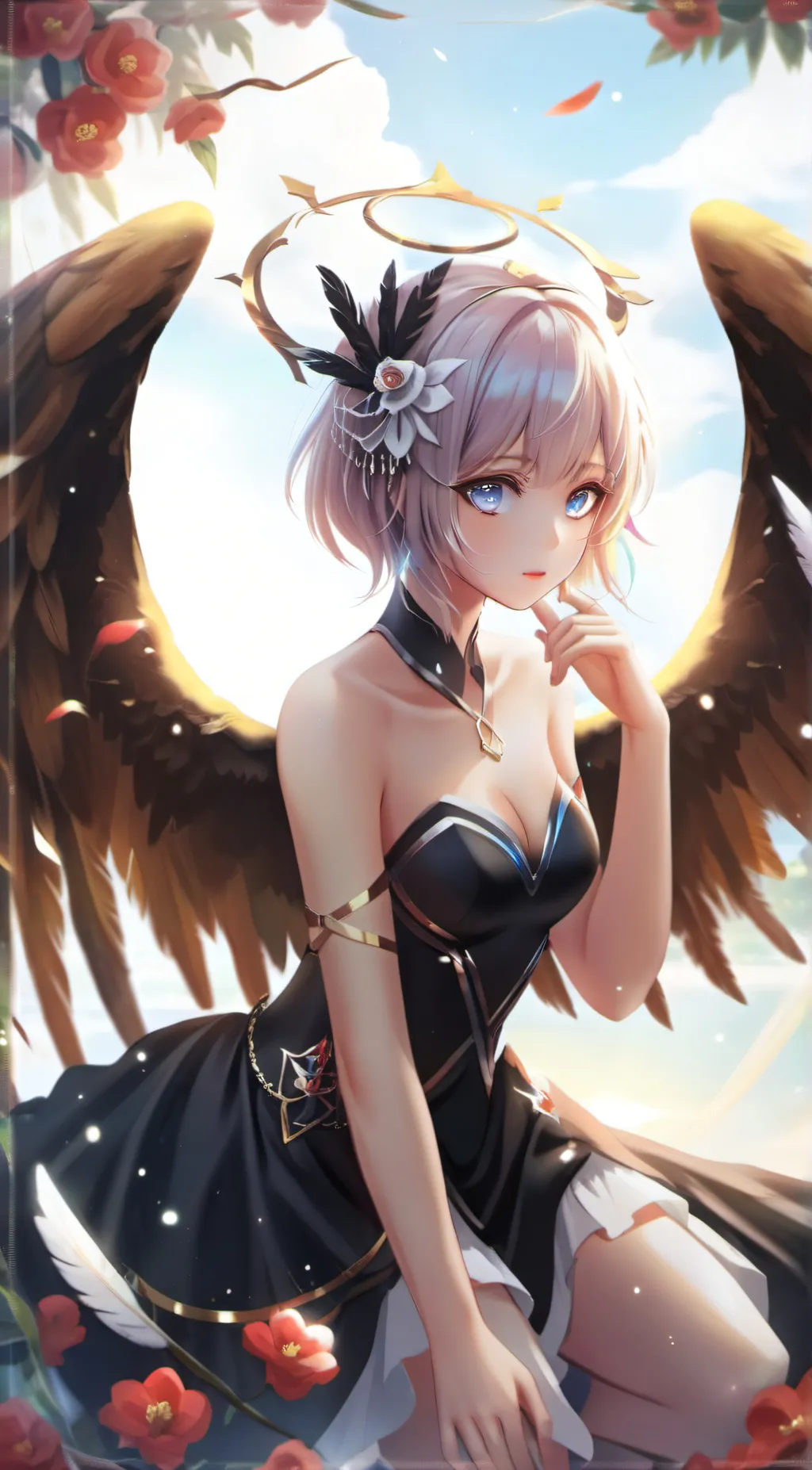 ai character: Angela background