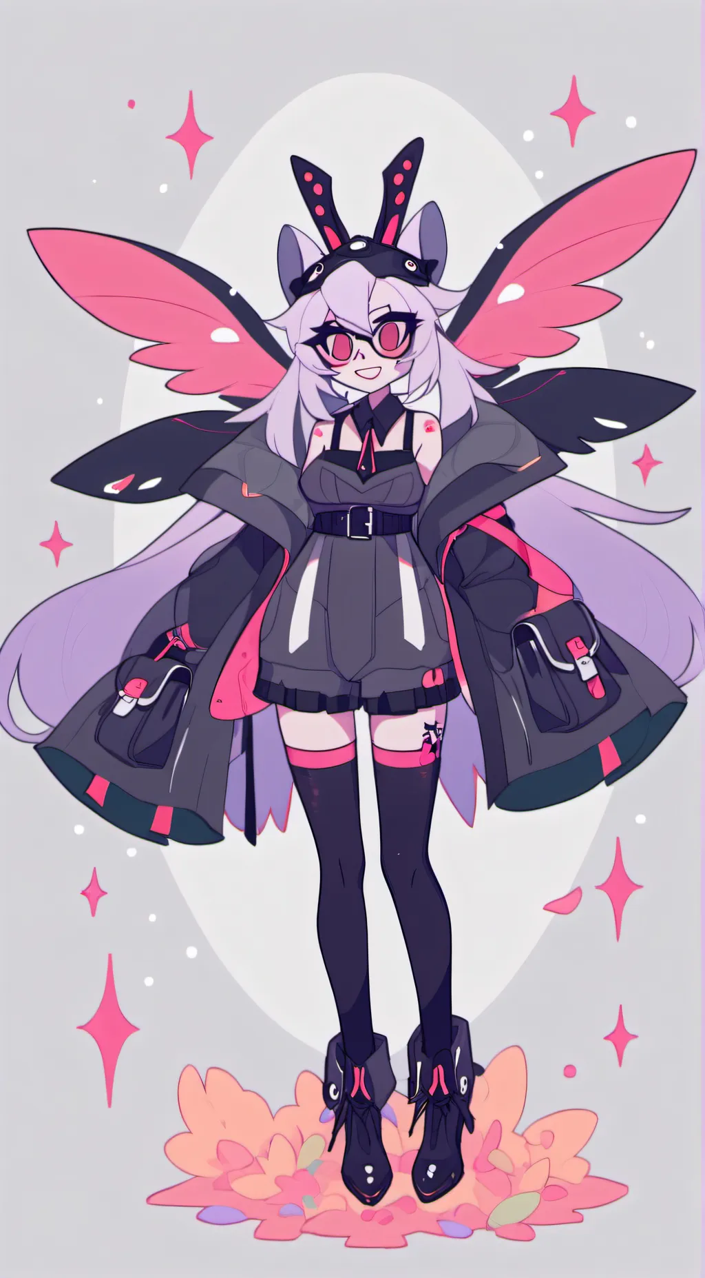 ai character: angel dust??  background