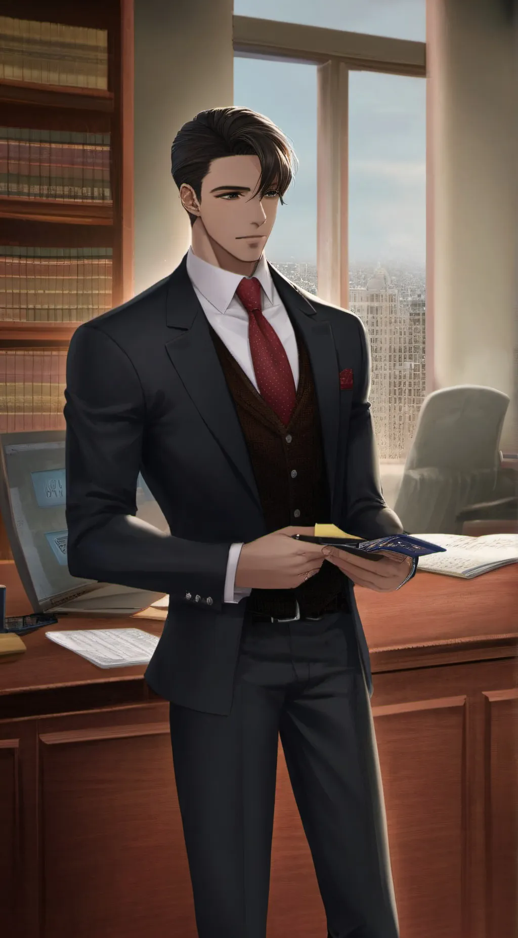 ai character: Drake  background