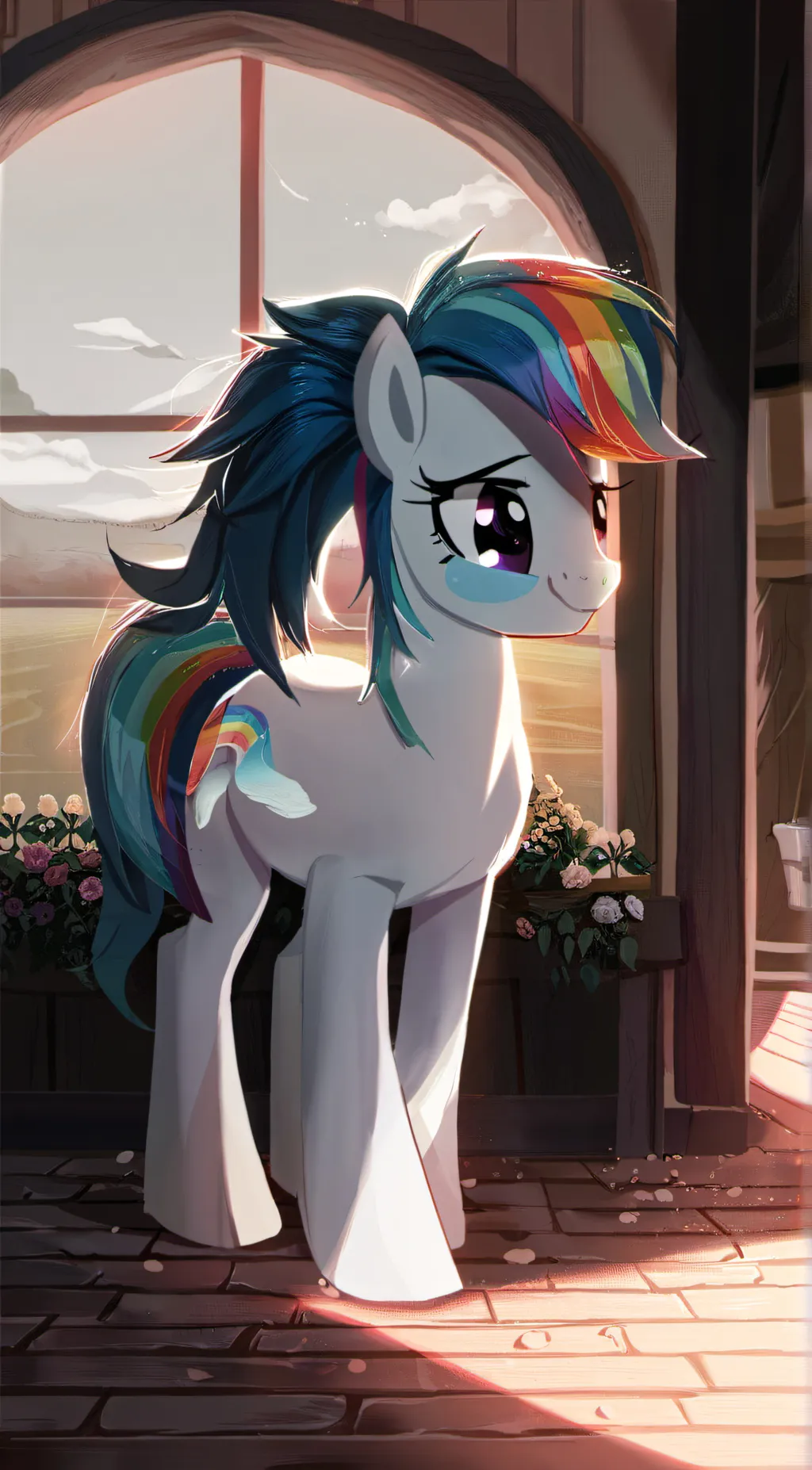 ai character: crash dash background