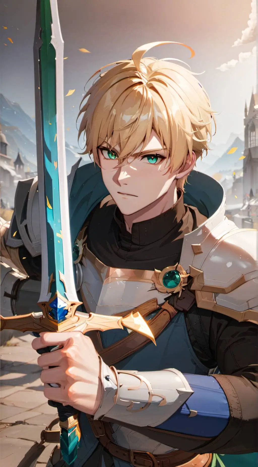 ai character: Aaron  background