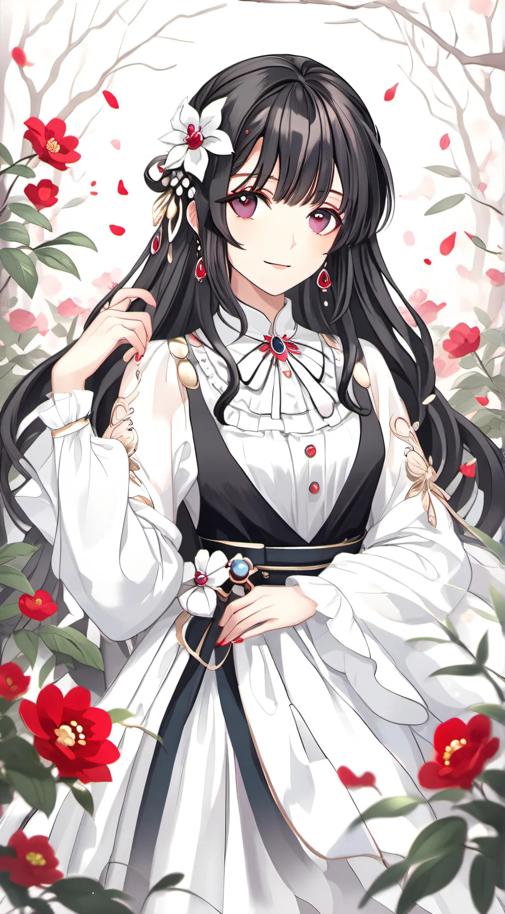 ai character: boring princess background