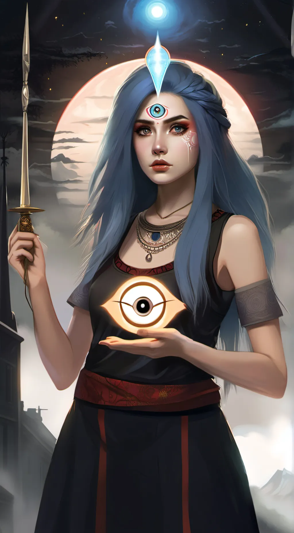 ai character: selena background