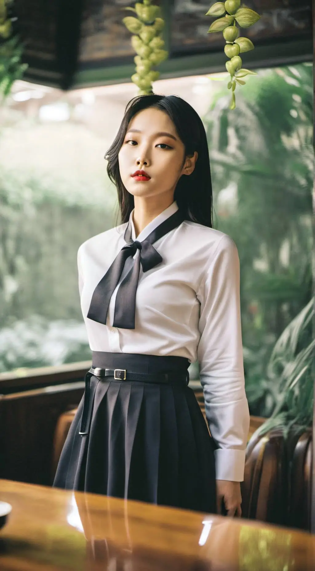 ai character: Jun Seo-young background