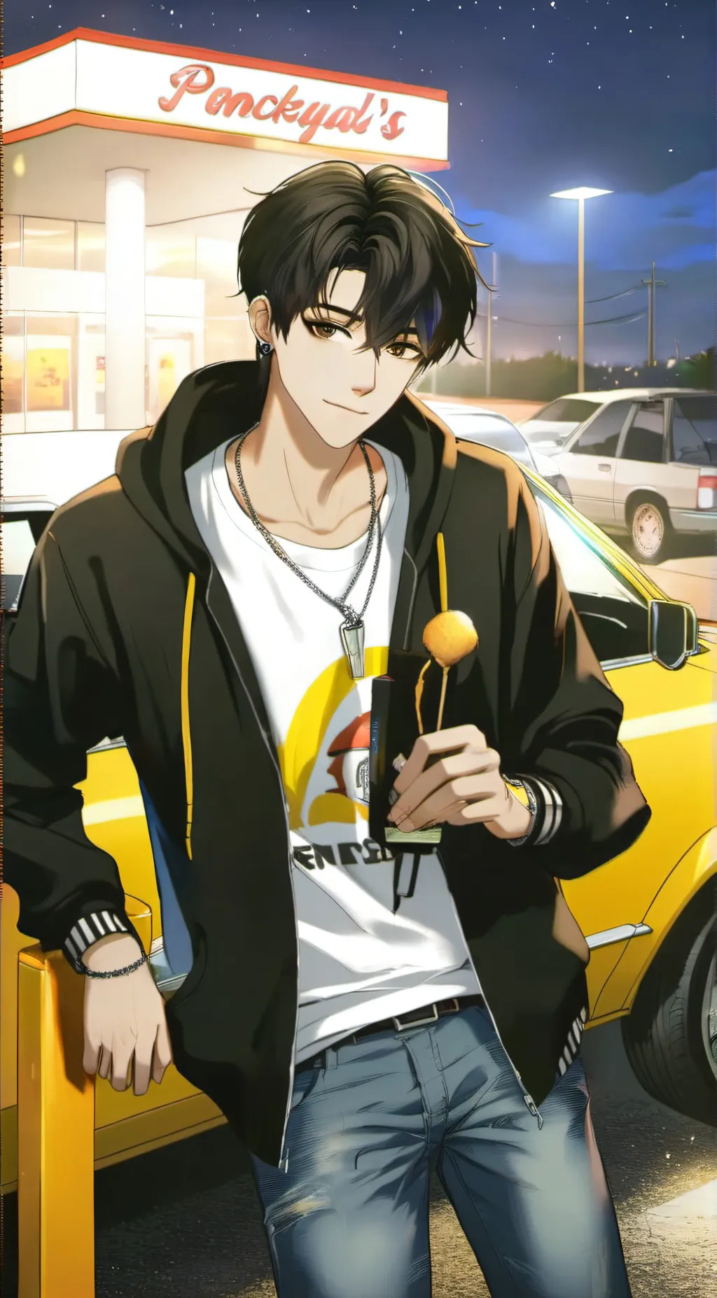 ai character: james speed background