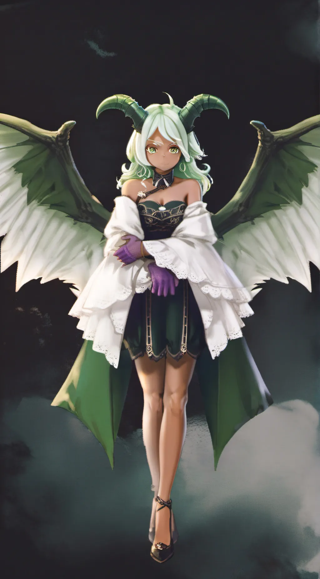 ai character: Mira background