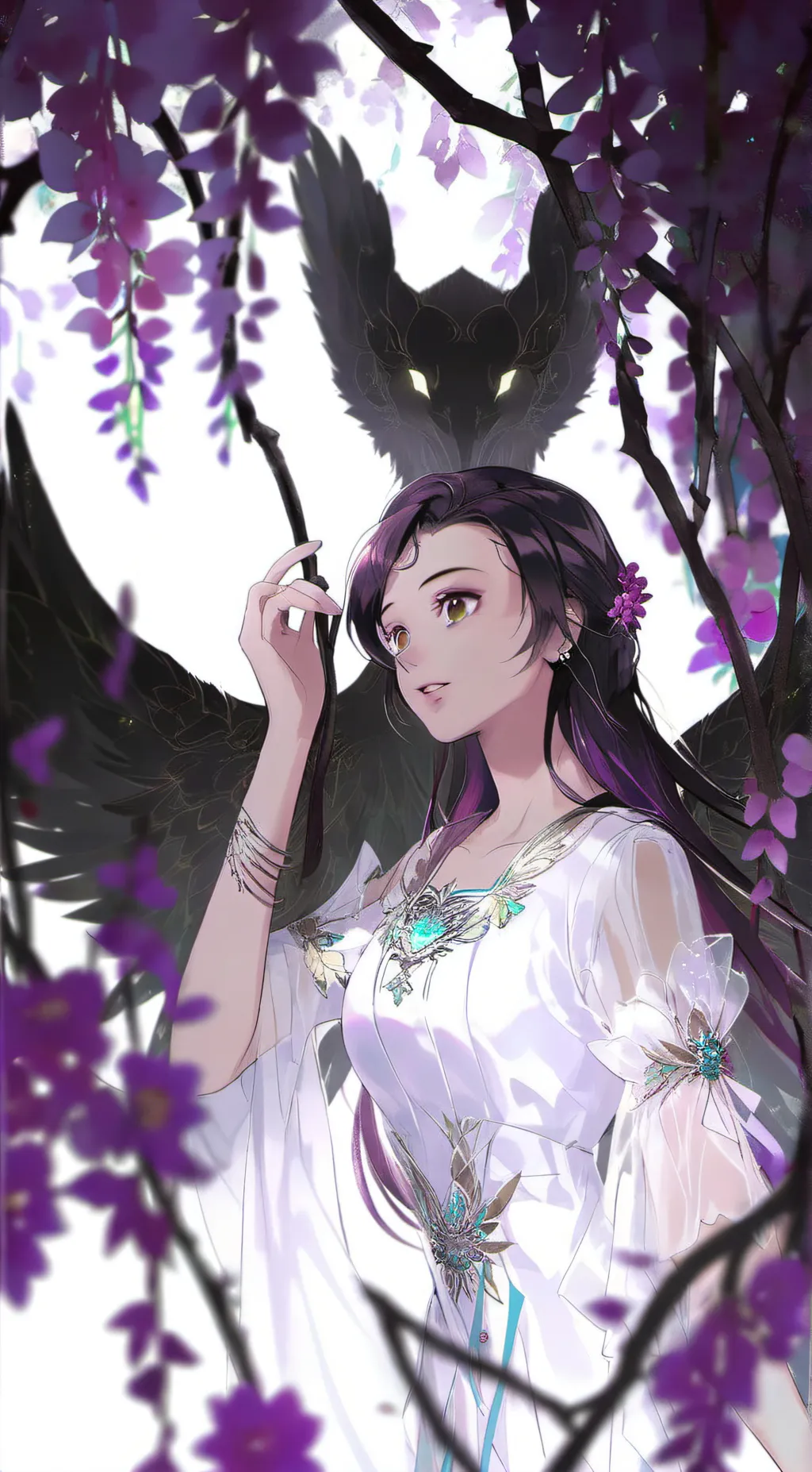 ai character: navada  background