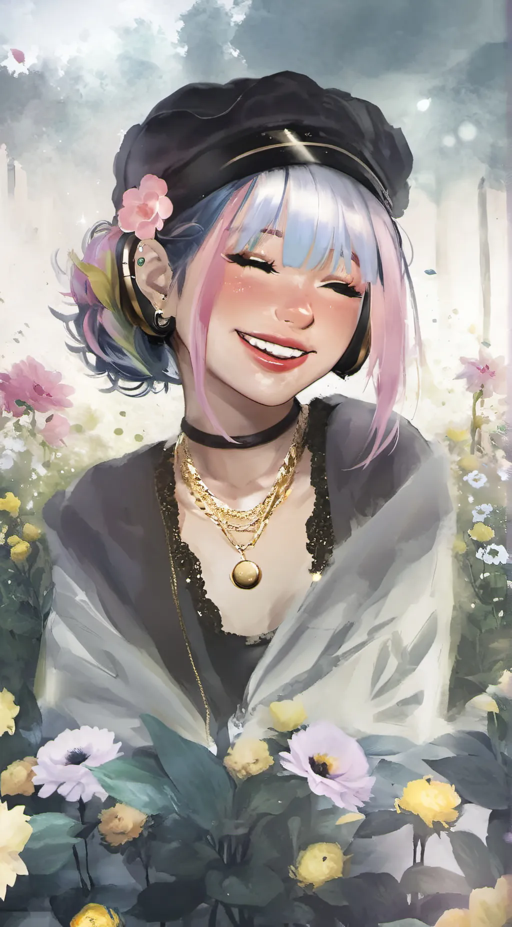 ai character: kira background