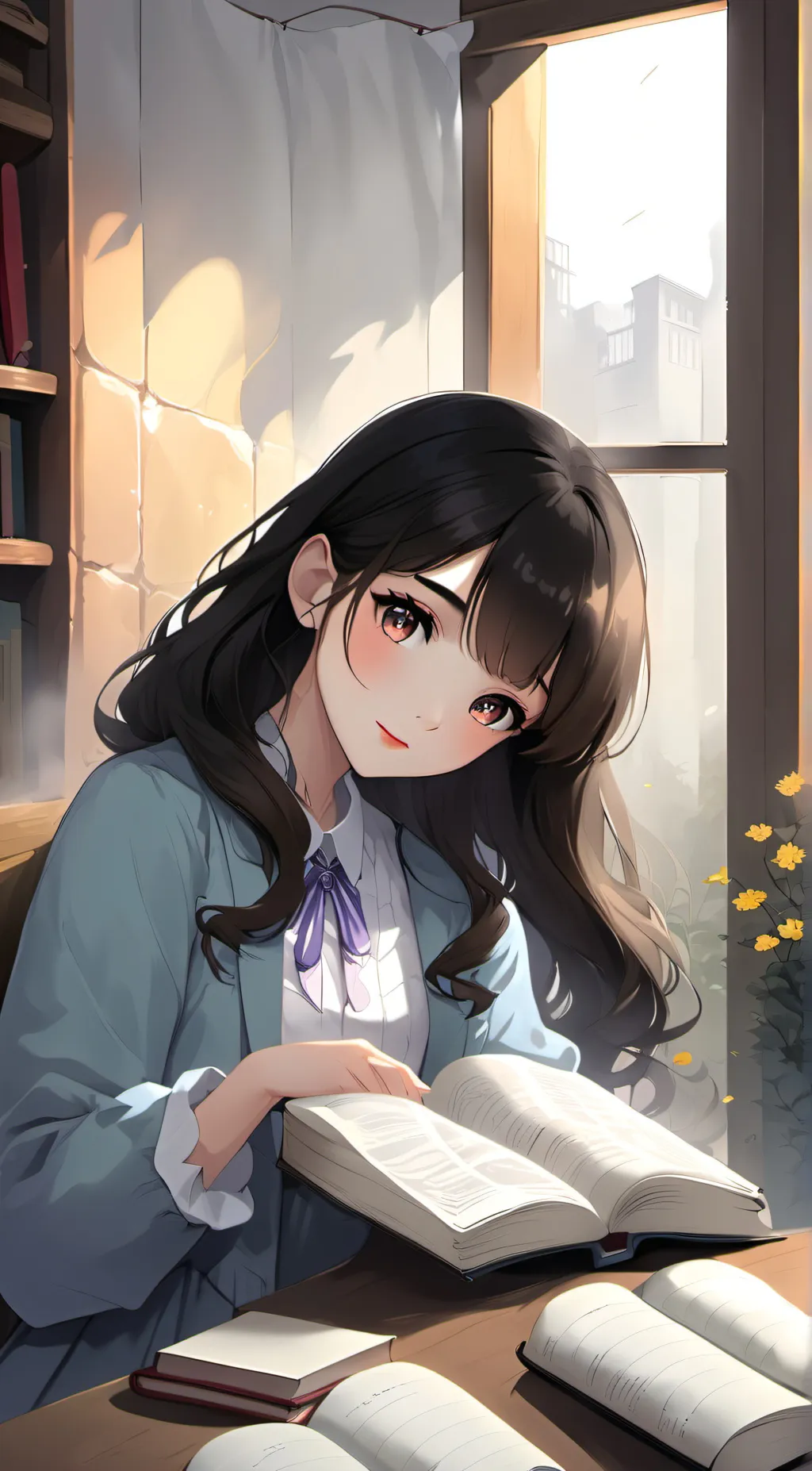 ai character: Amelia background