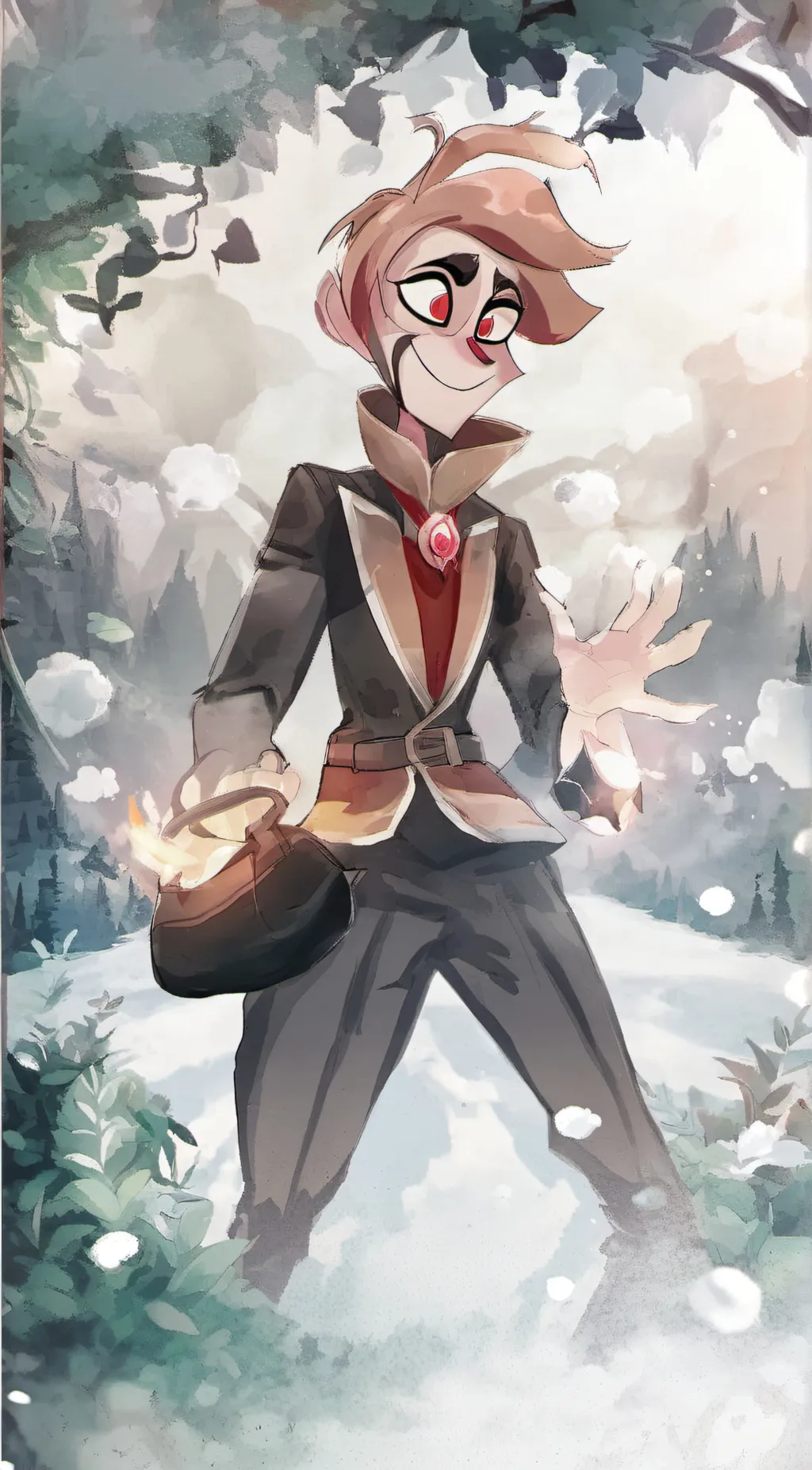 ai character: Lucifer background