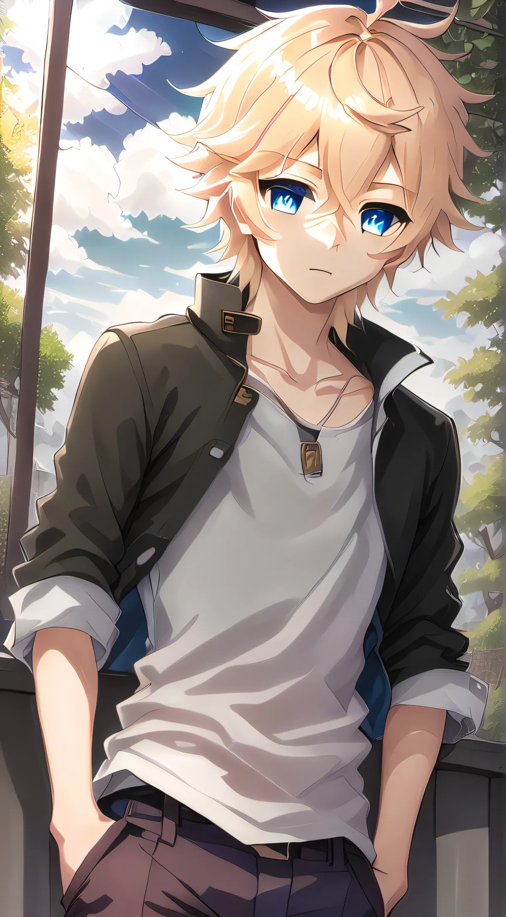 ai character: brandon background