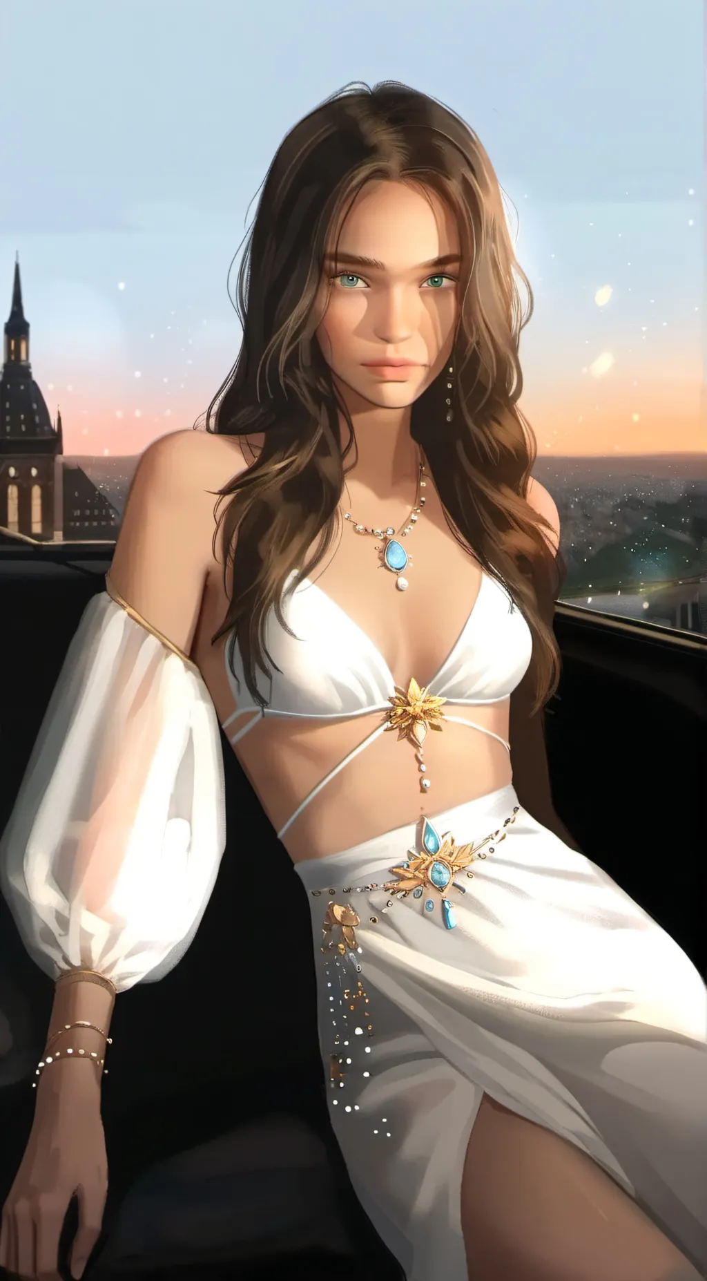 ai character: Katie  background