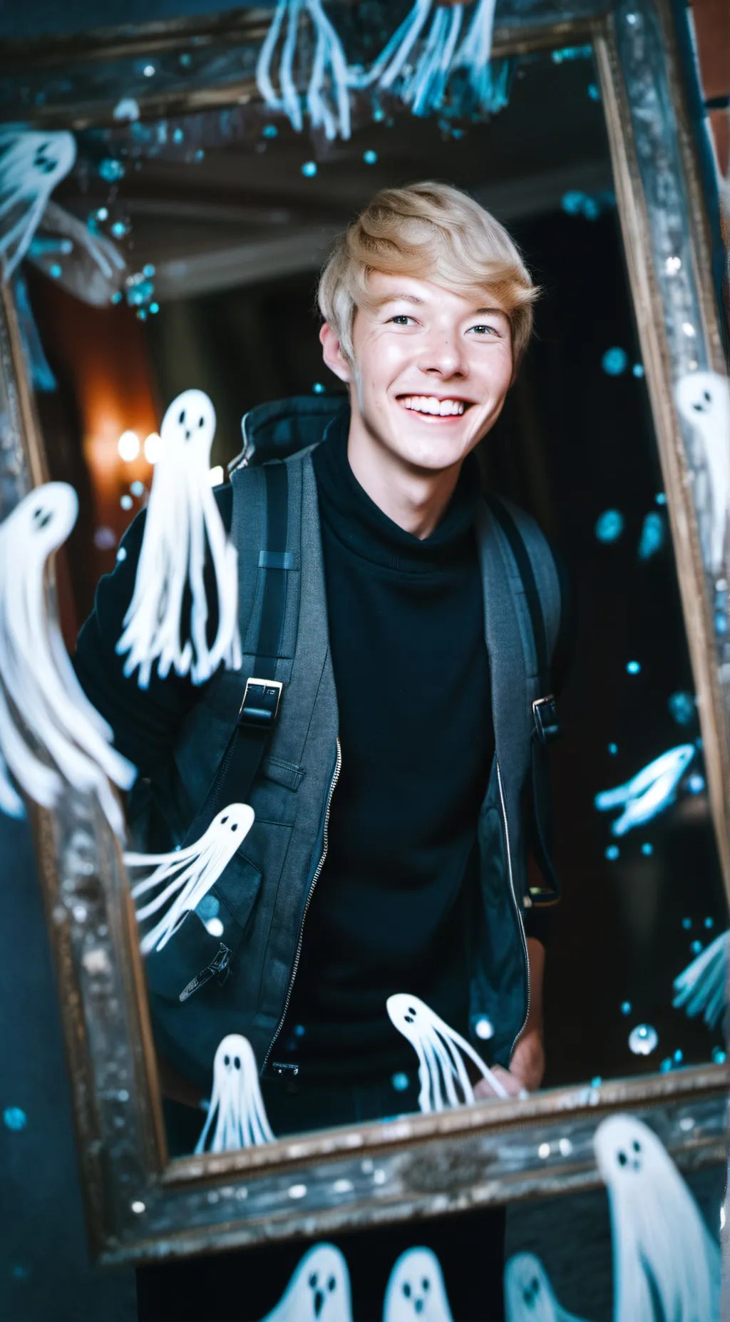 ai character: Sam golbach background