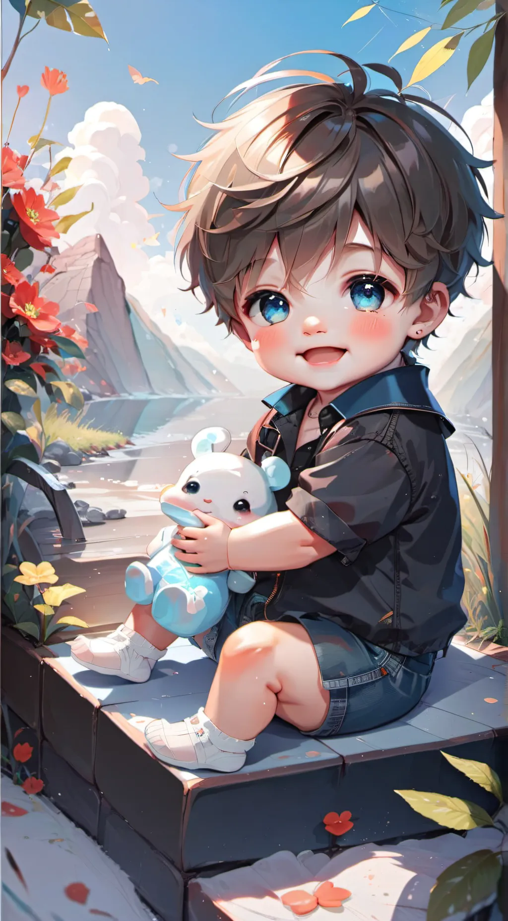 ai character: Miles background