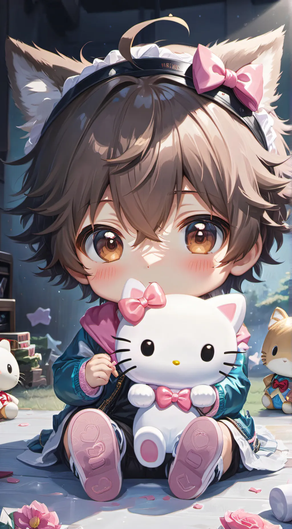 ai character: Timmy background