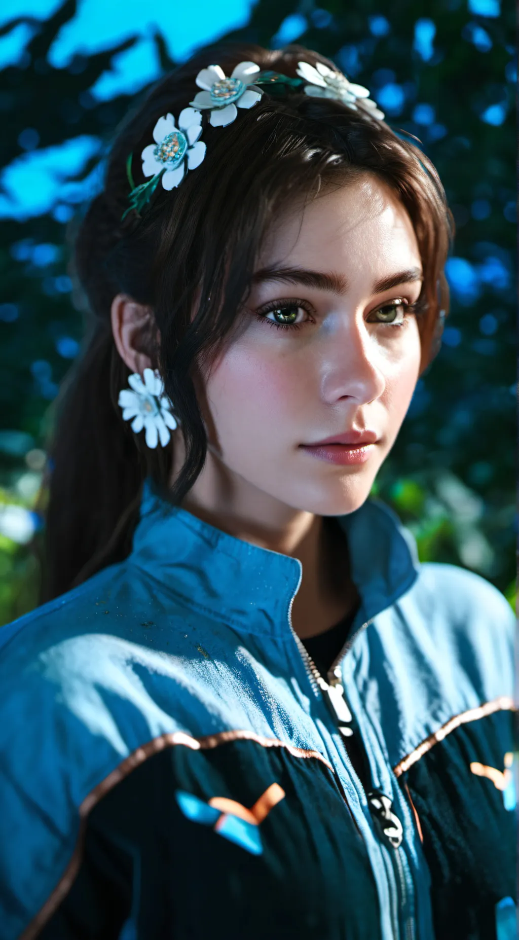 ai character: Aria background