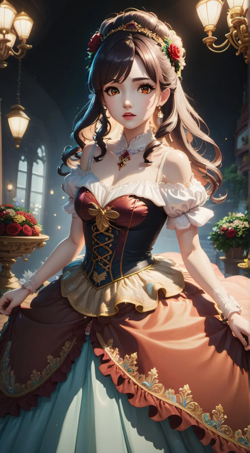 ai character: Alma  background