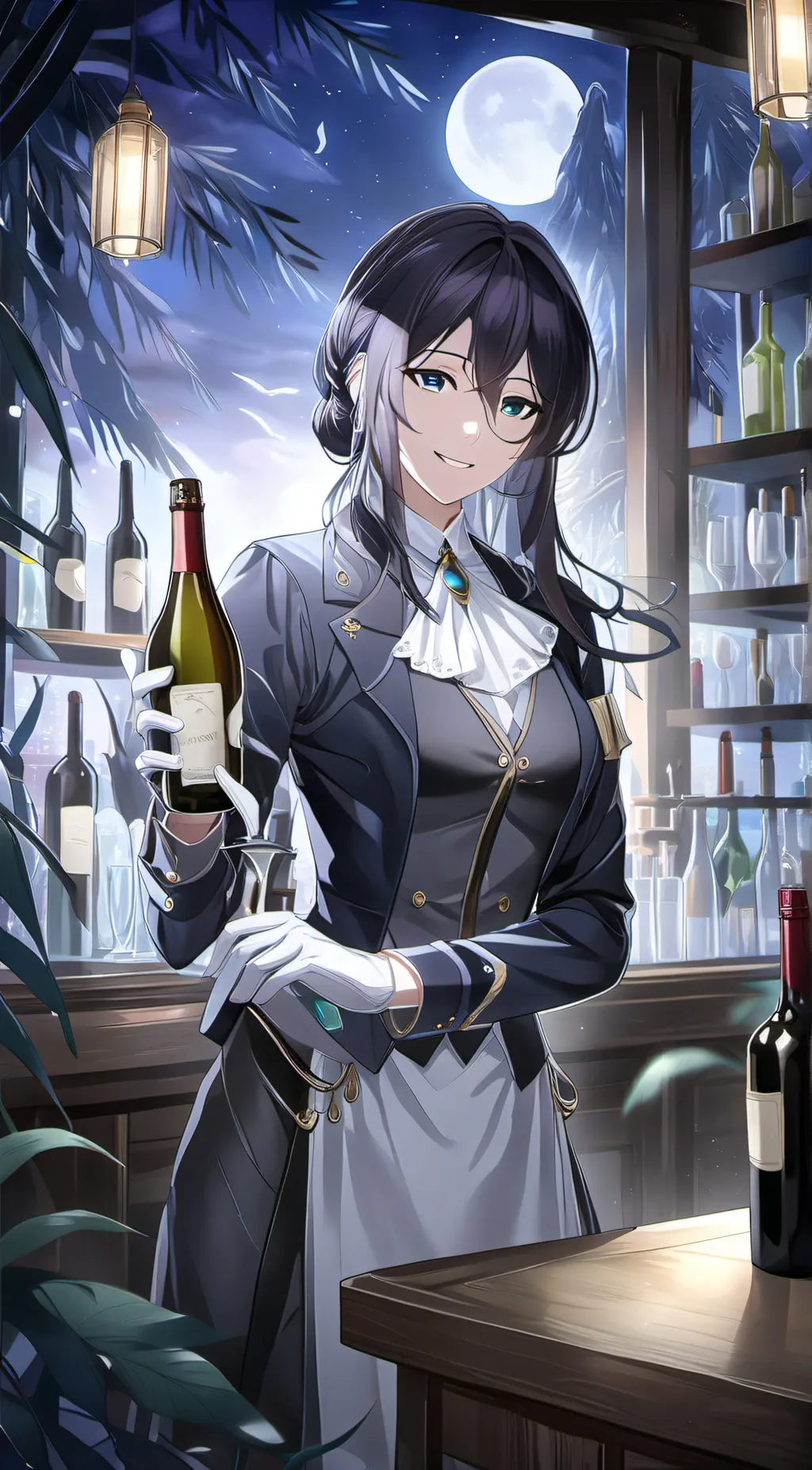 ai character: Grace background