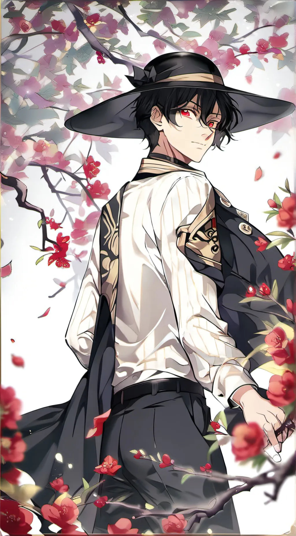 ai character: muzan background