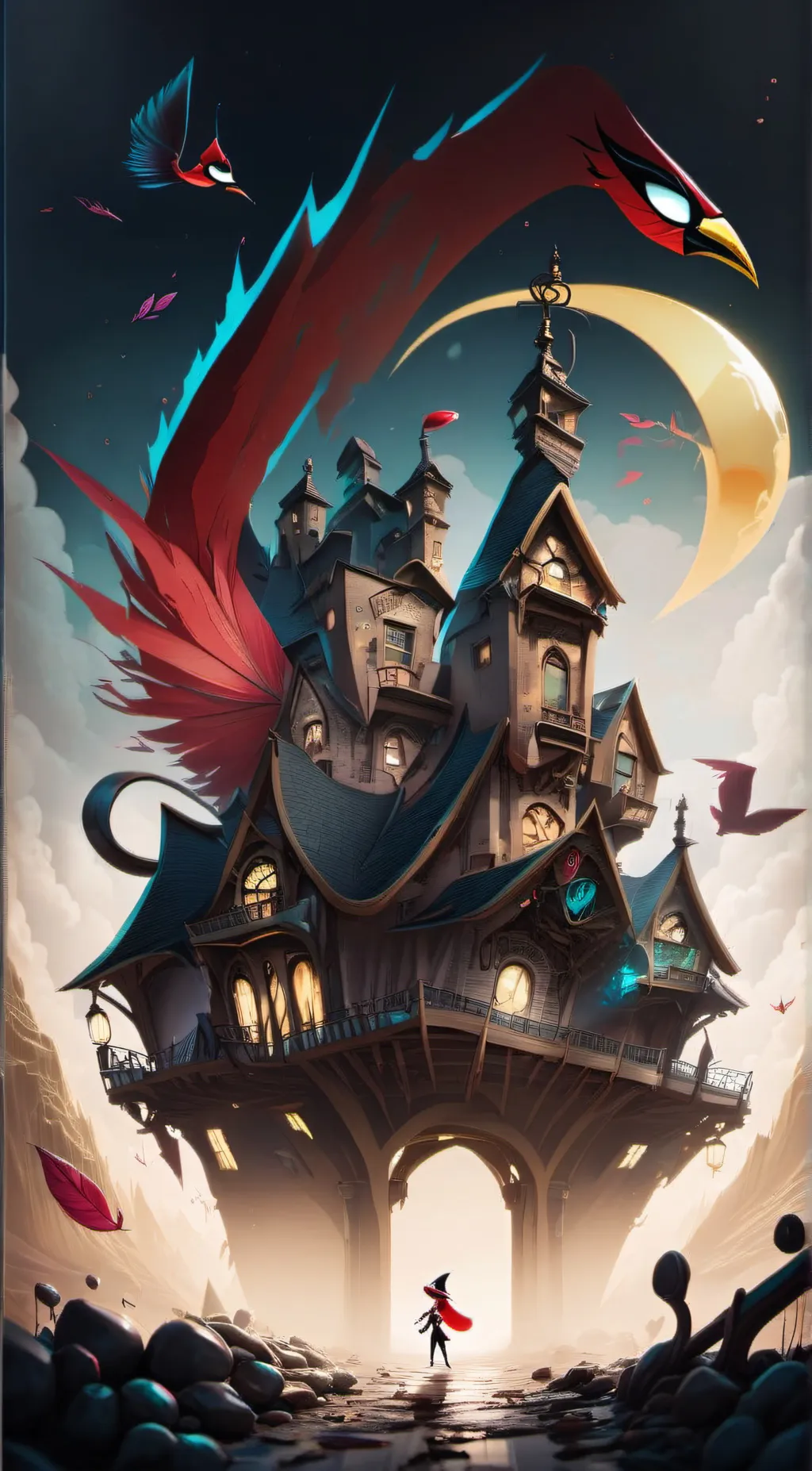 ai character: Hazbin Hotal  background