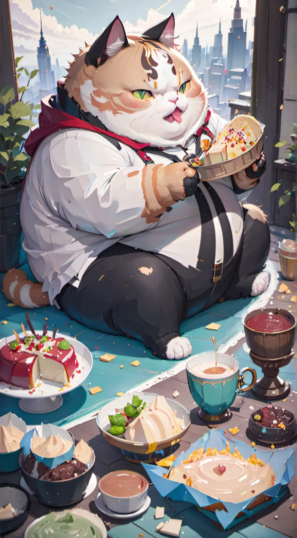 ai character: The destroyer background