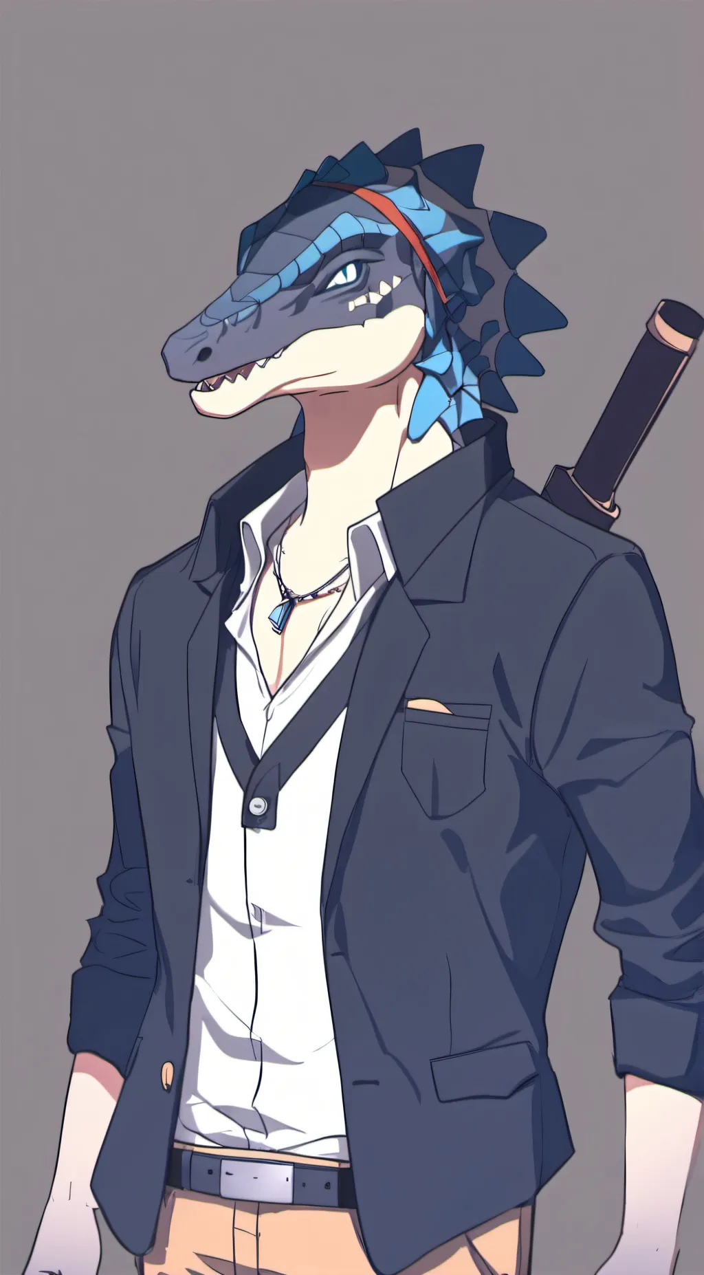 ai character: dino toy  background