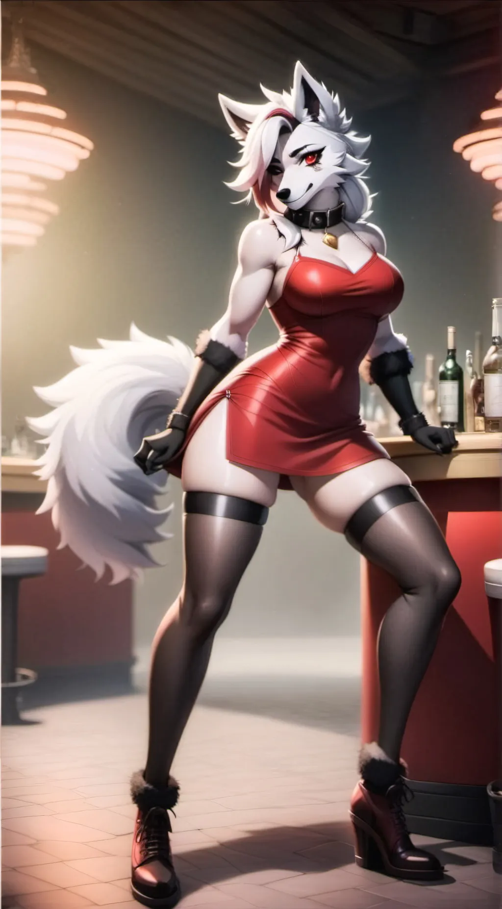 ai character: Loona background