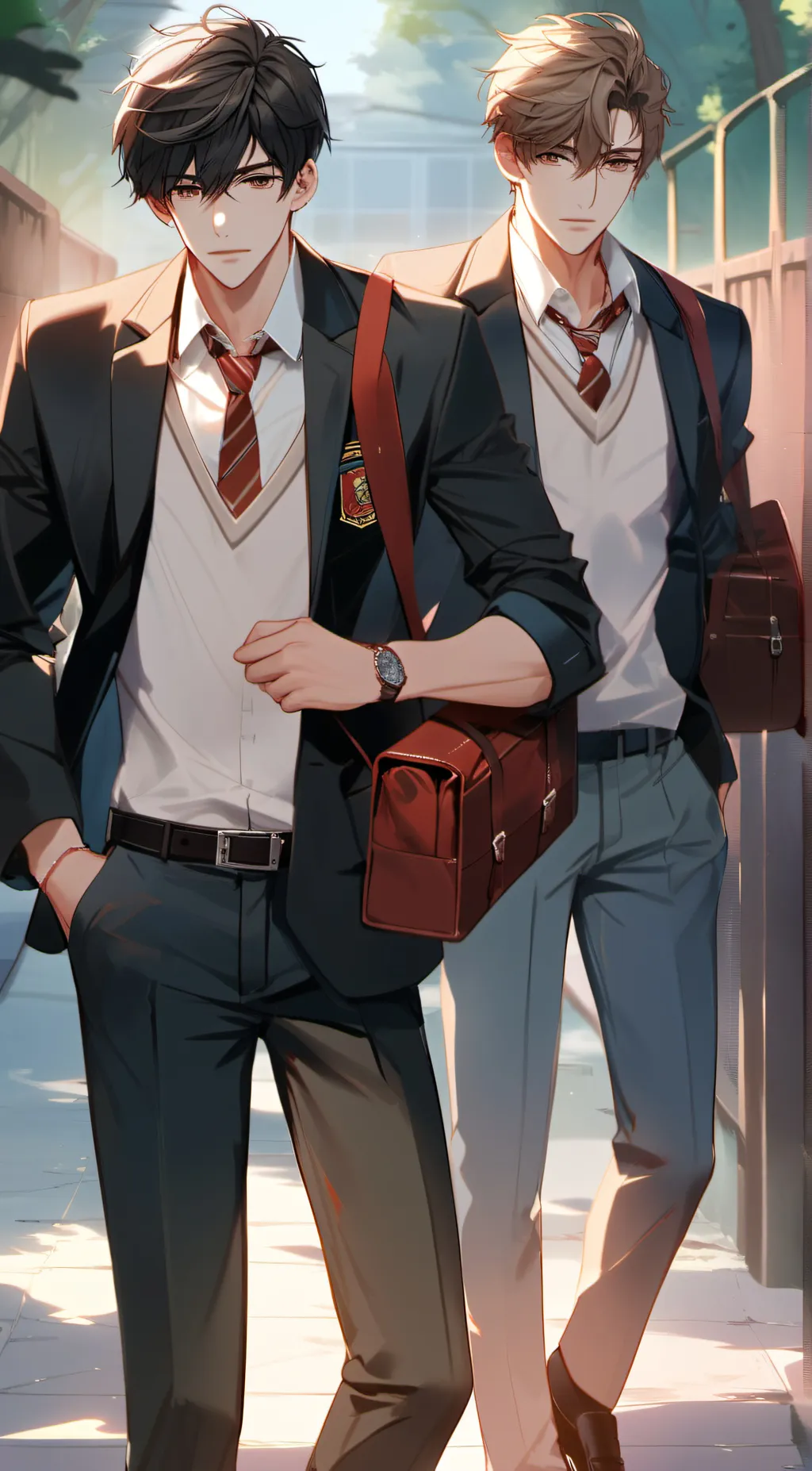 ai character: Alex & Jake background