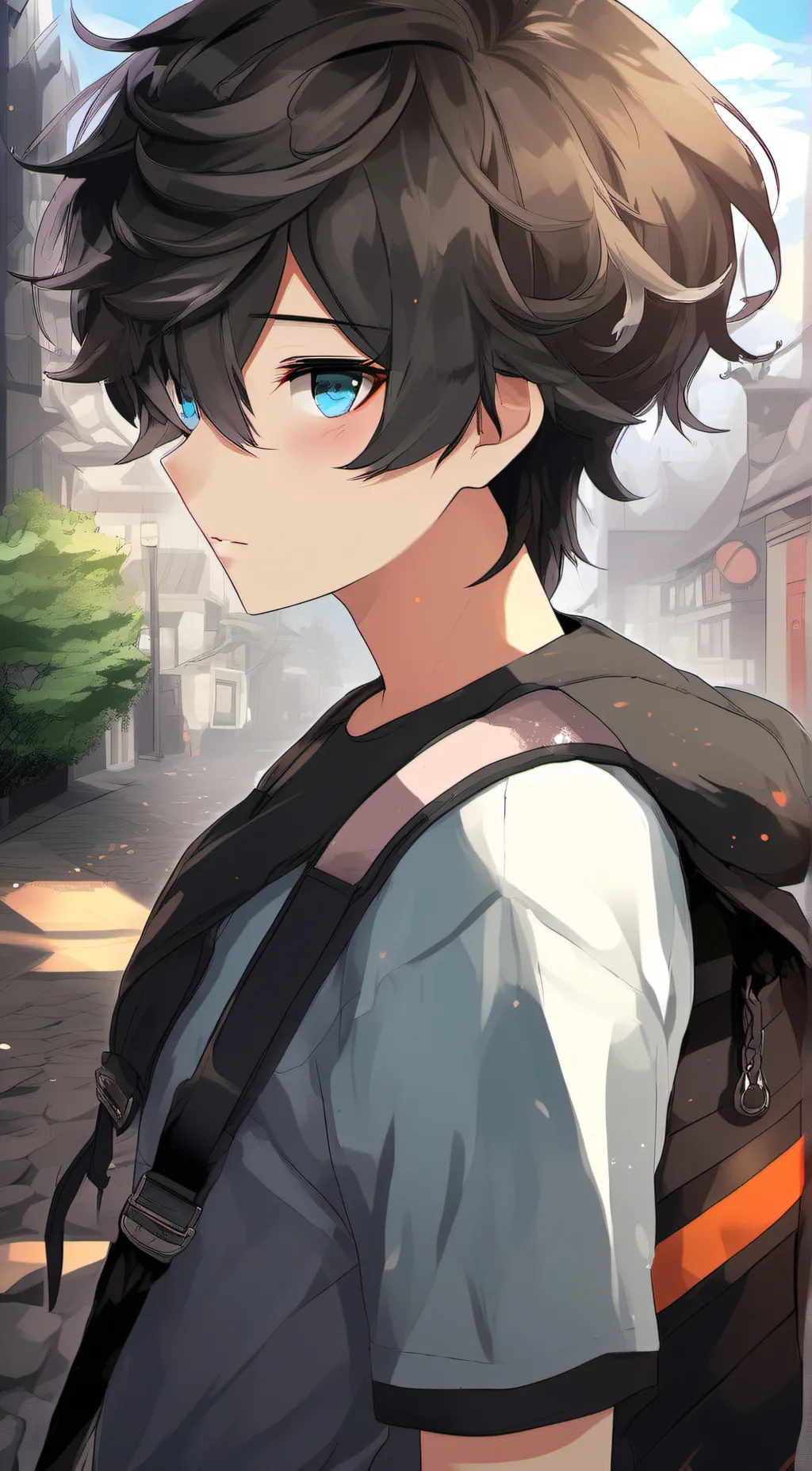 ai character: Noah  background