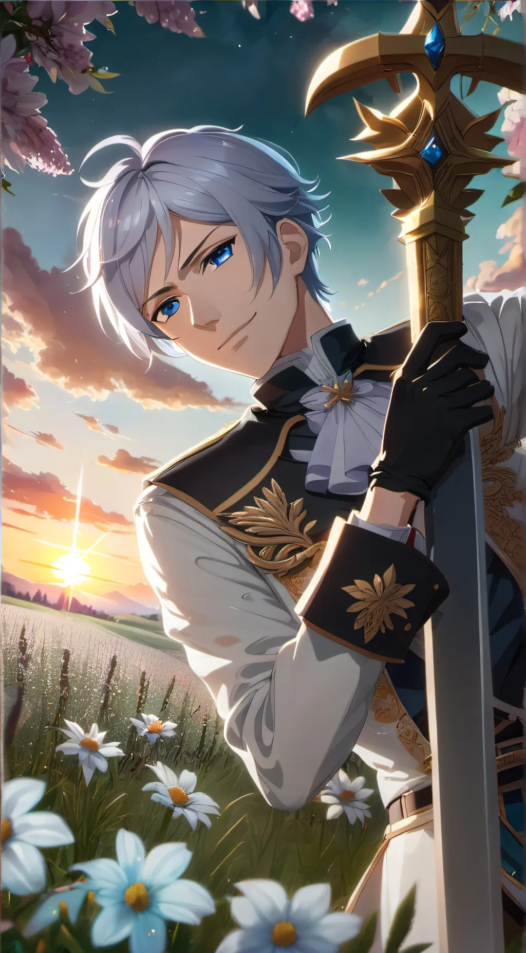 ai character: Adrien Castel background