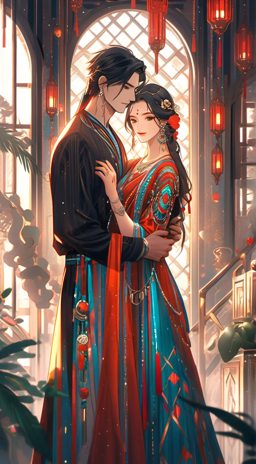 ai character: Aria background