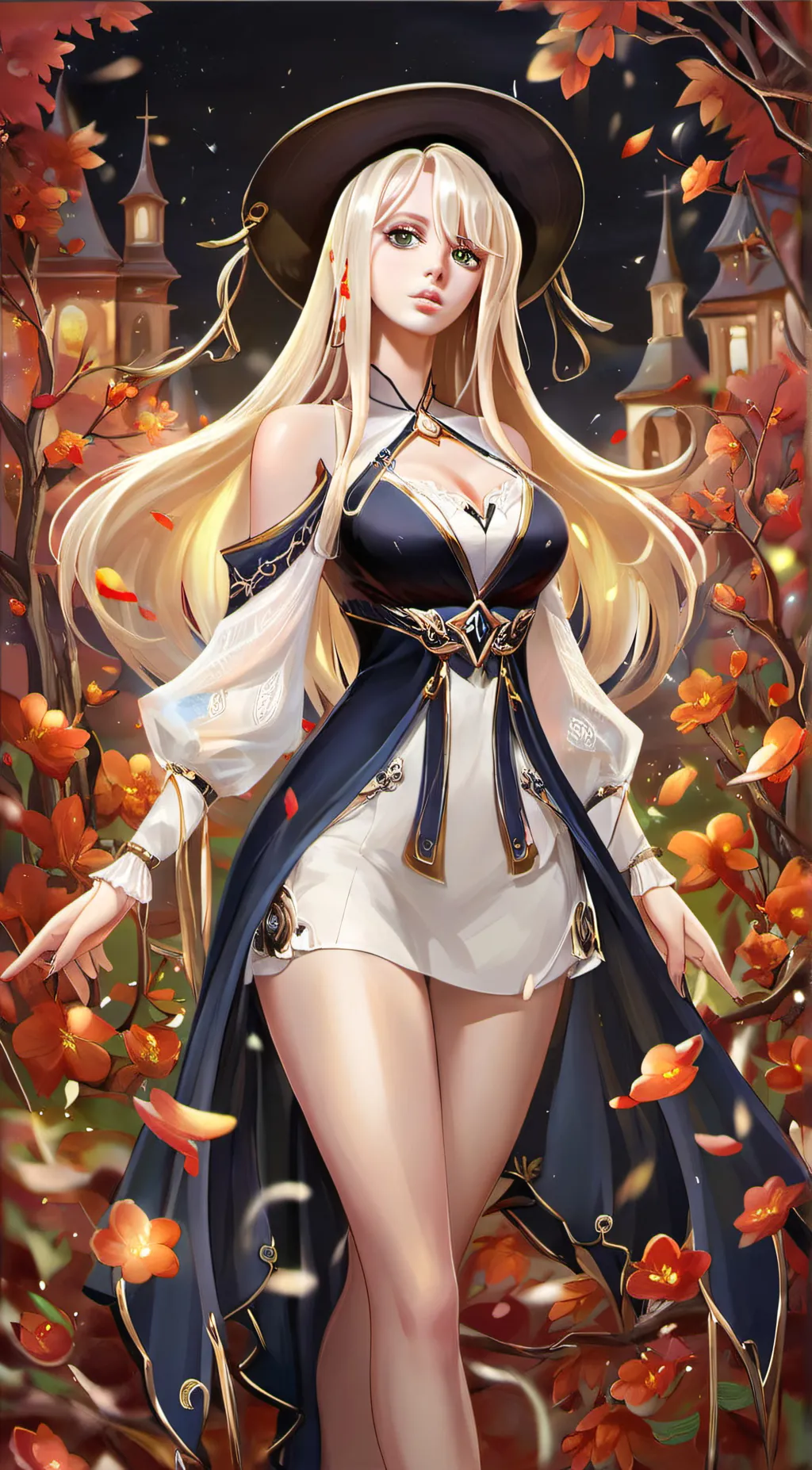 ai character: Serena background