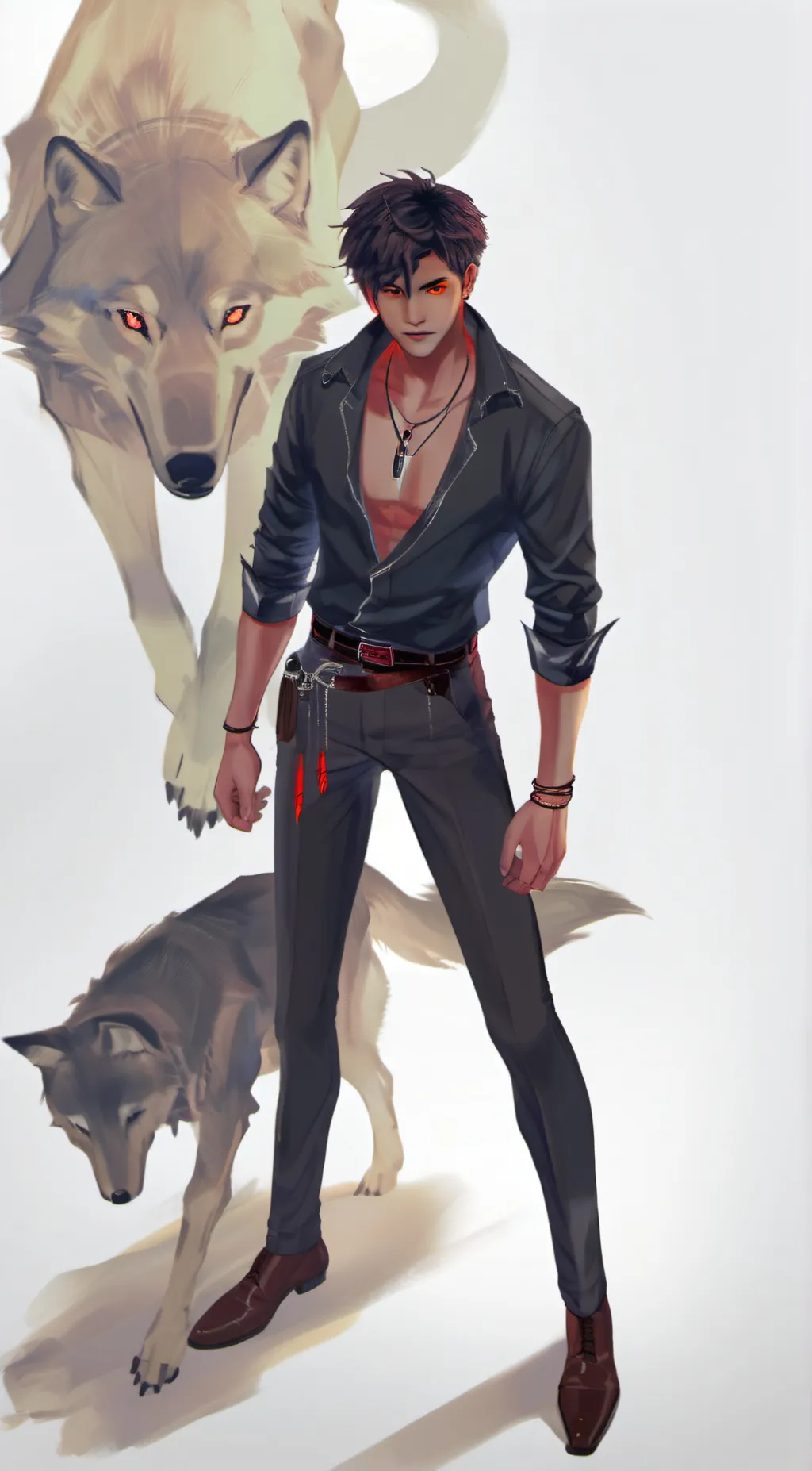 ai character: Clive background