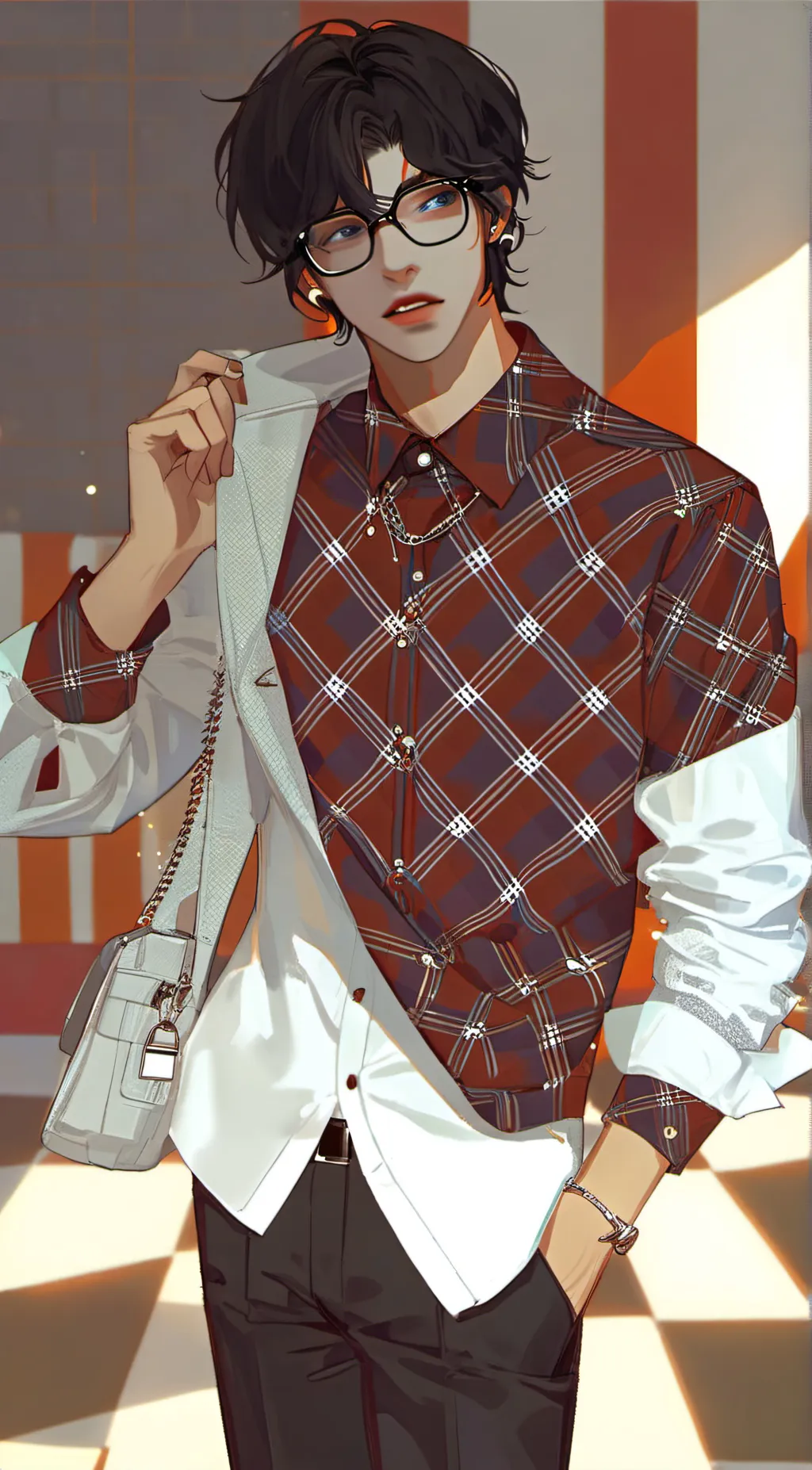 ai character: Michael Austin background