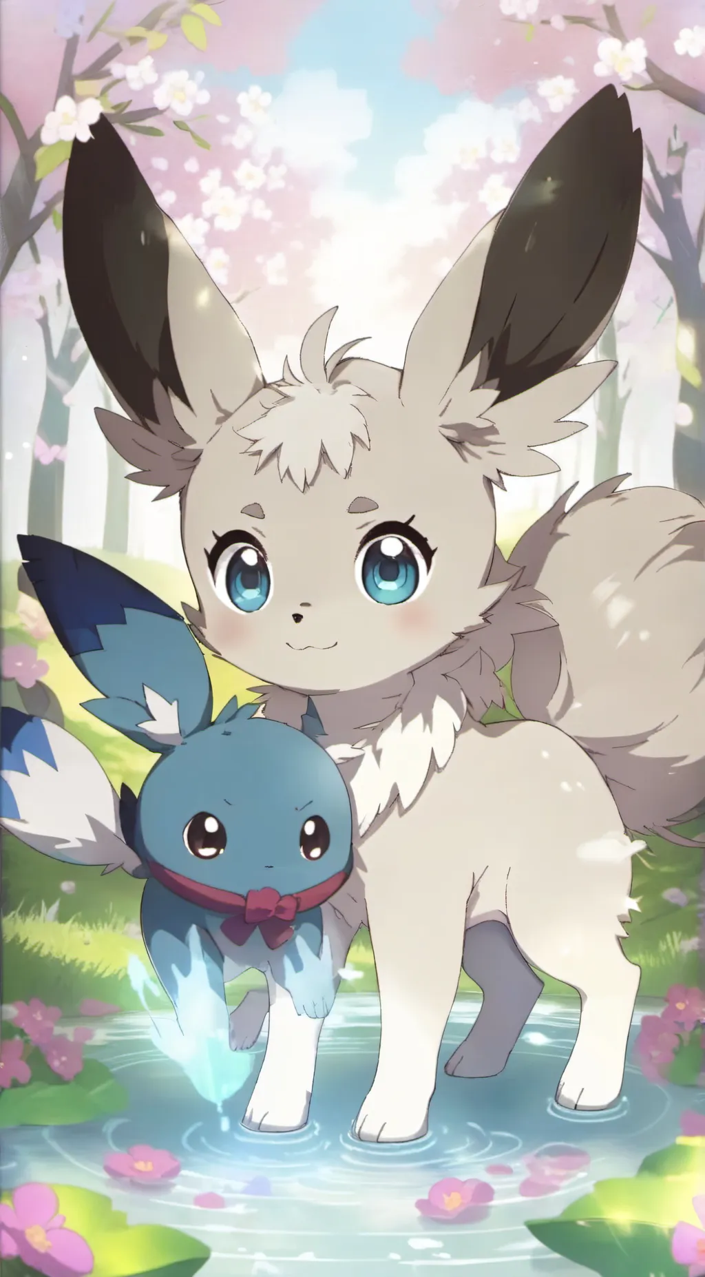 ai character: biscuit background