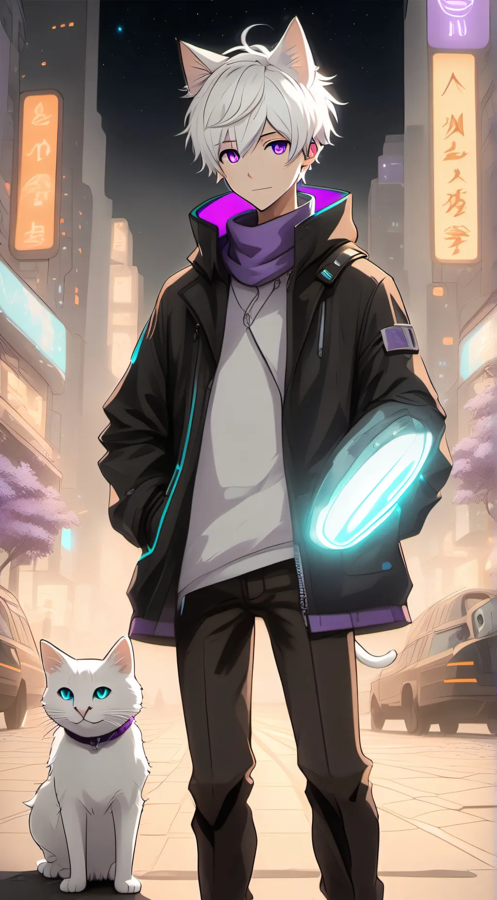 ai character: moshuy background