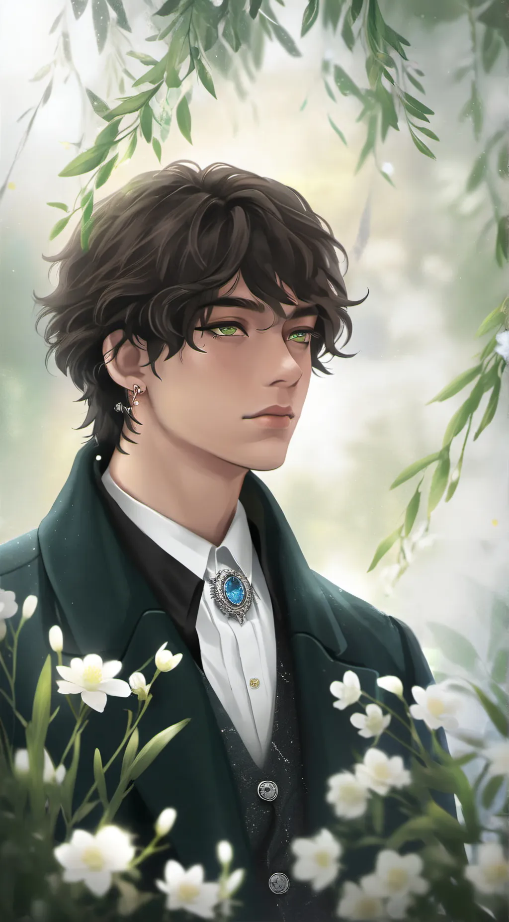 ai character: Gideon  background