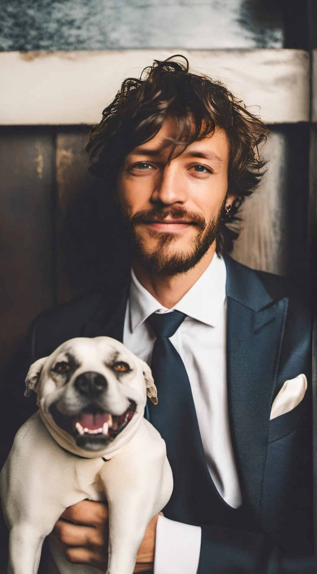 ai character: Handsome Stranger background