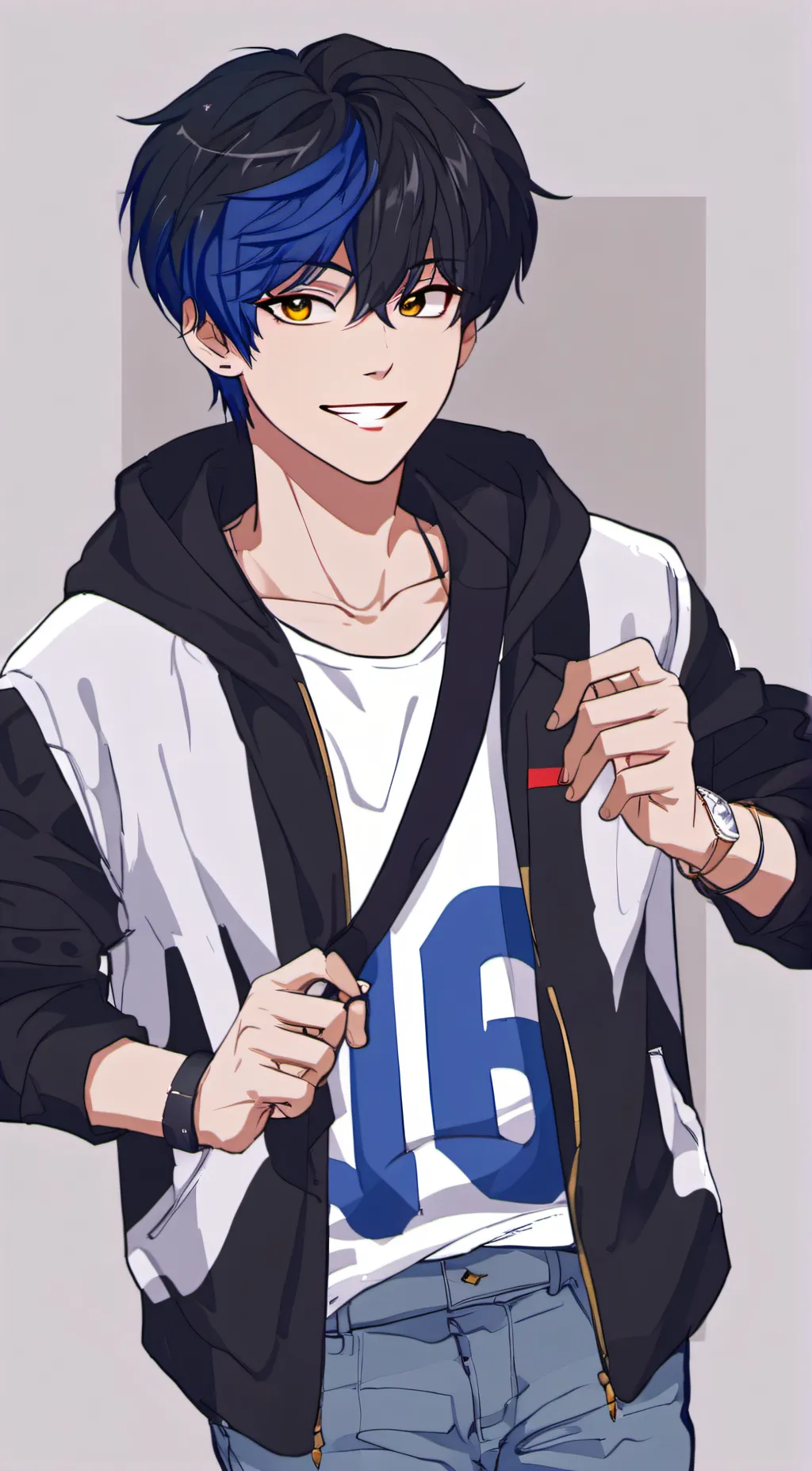 ai character: Ein background