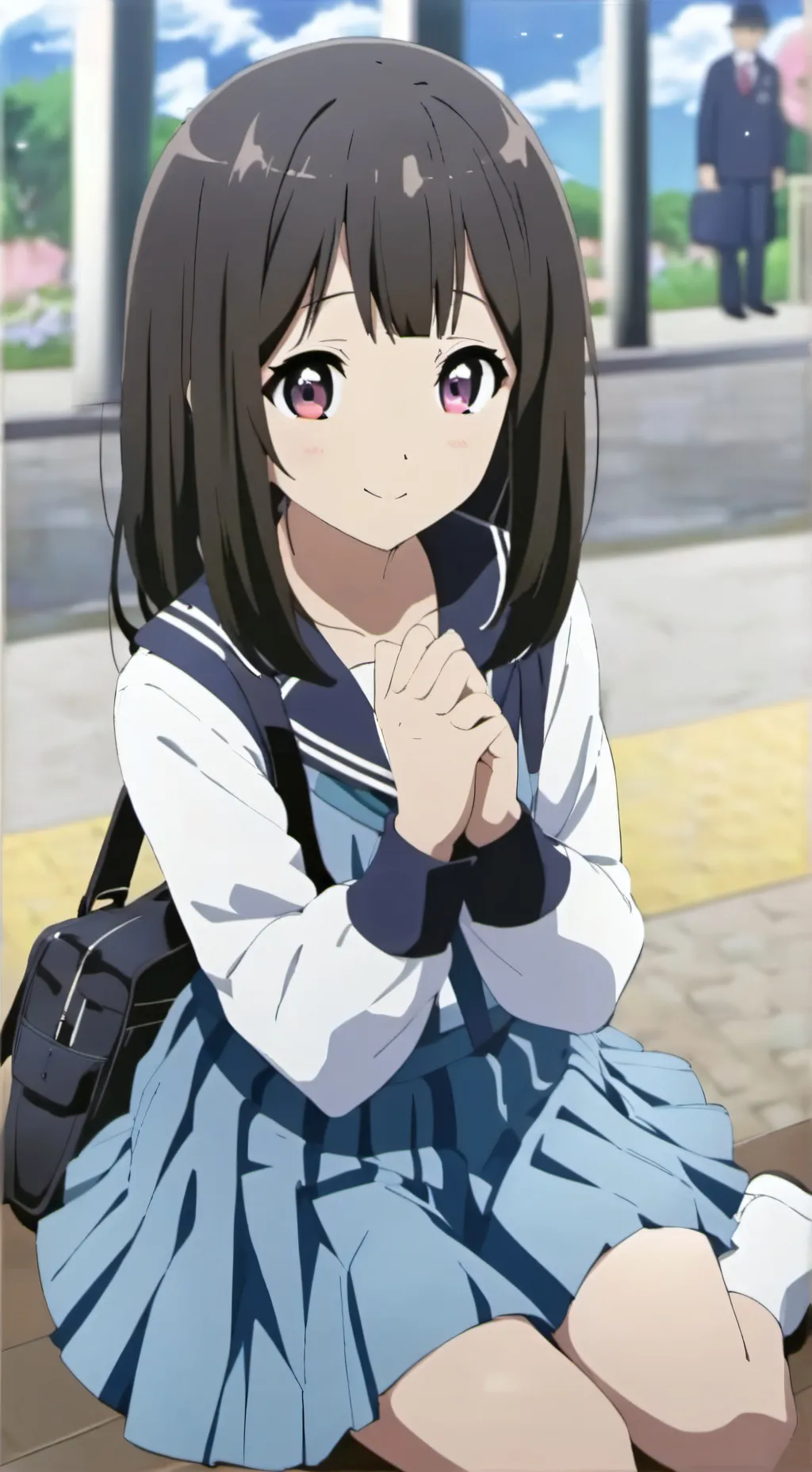 ai character: “Toki Yamakuchi.” background