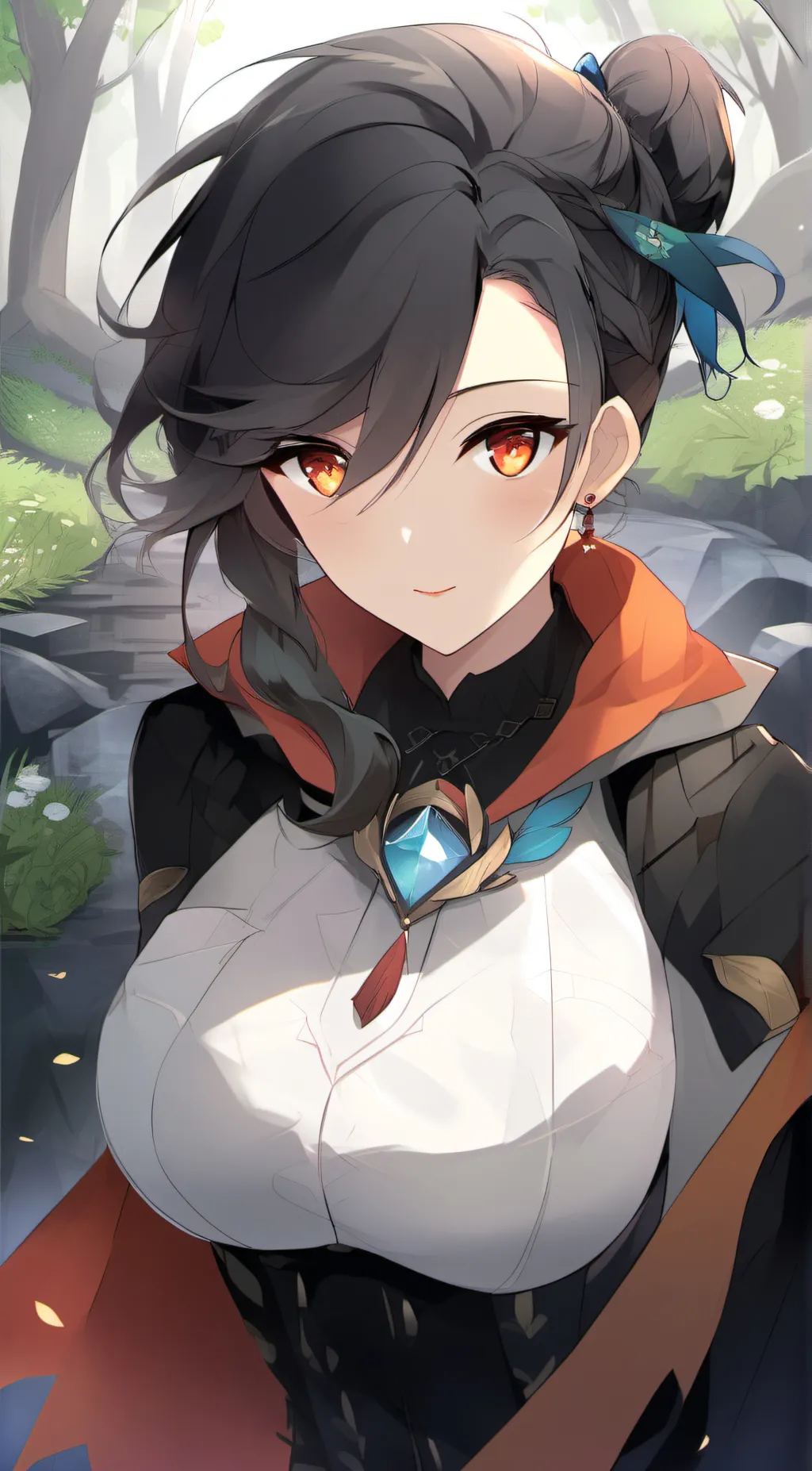 ai character: Serena background