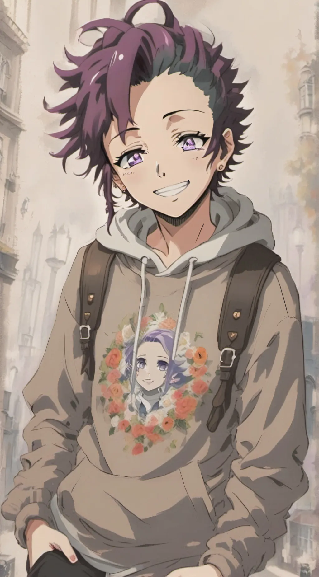 ai character: Aoi background