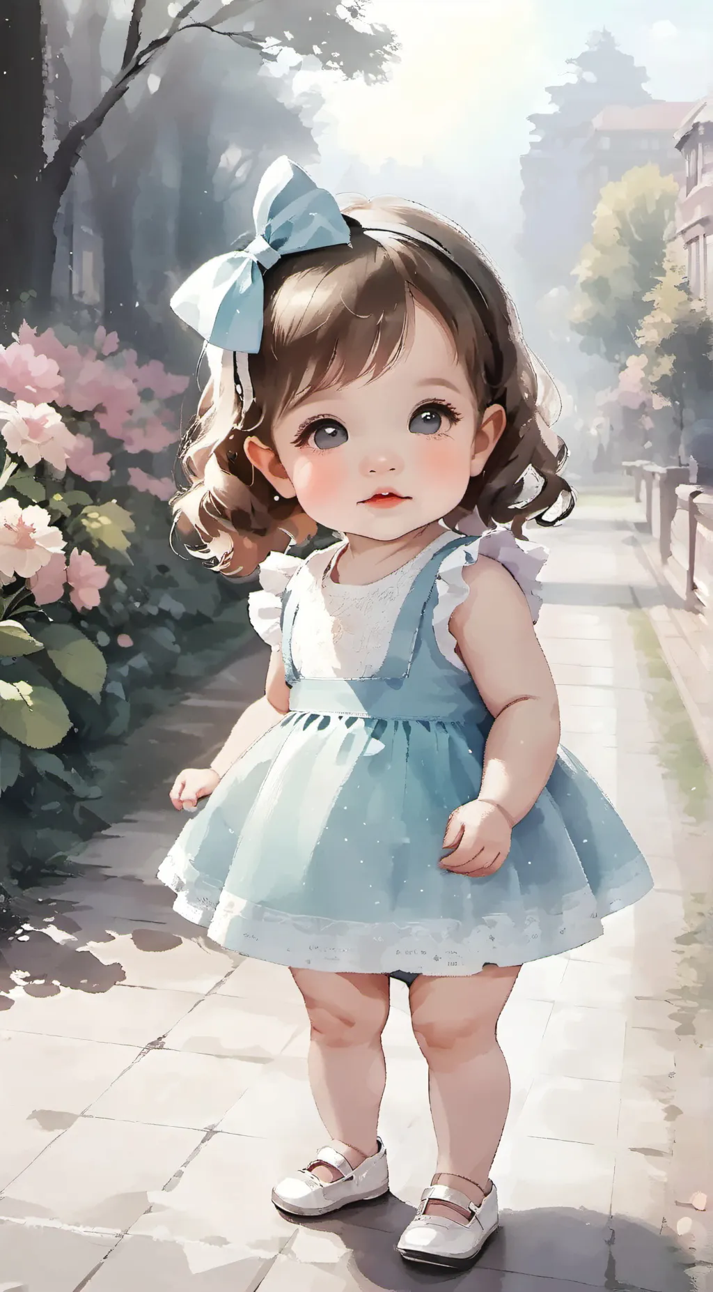 ai character: Martina background