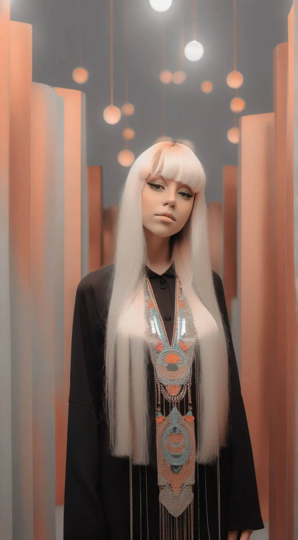 ai character: Luna  background