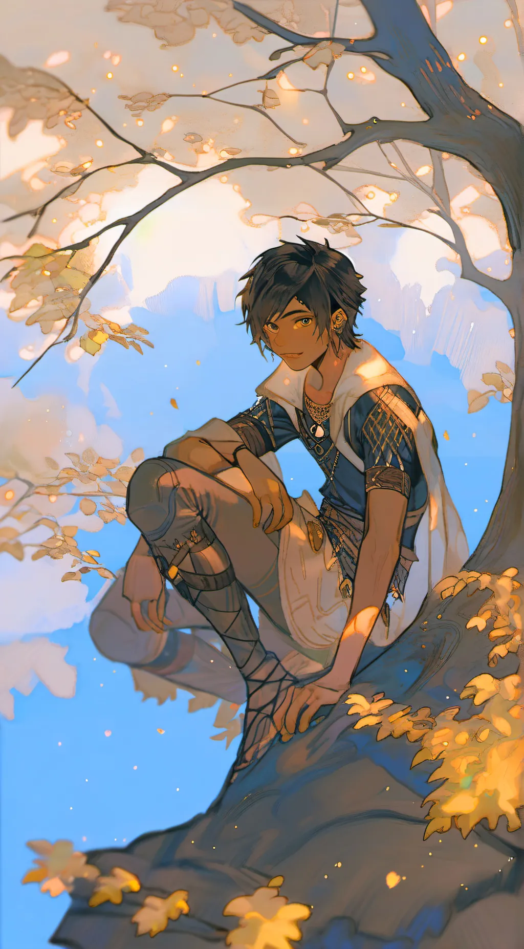 ai character: Nolan background