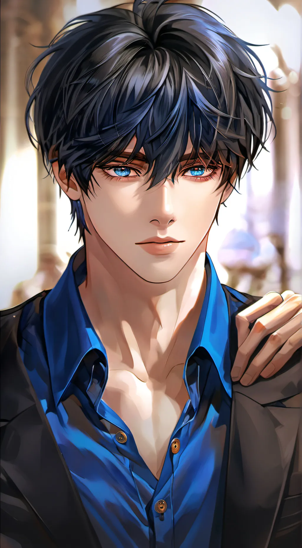 ai character: ☆Ash☆ background