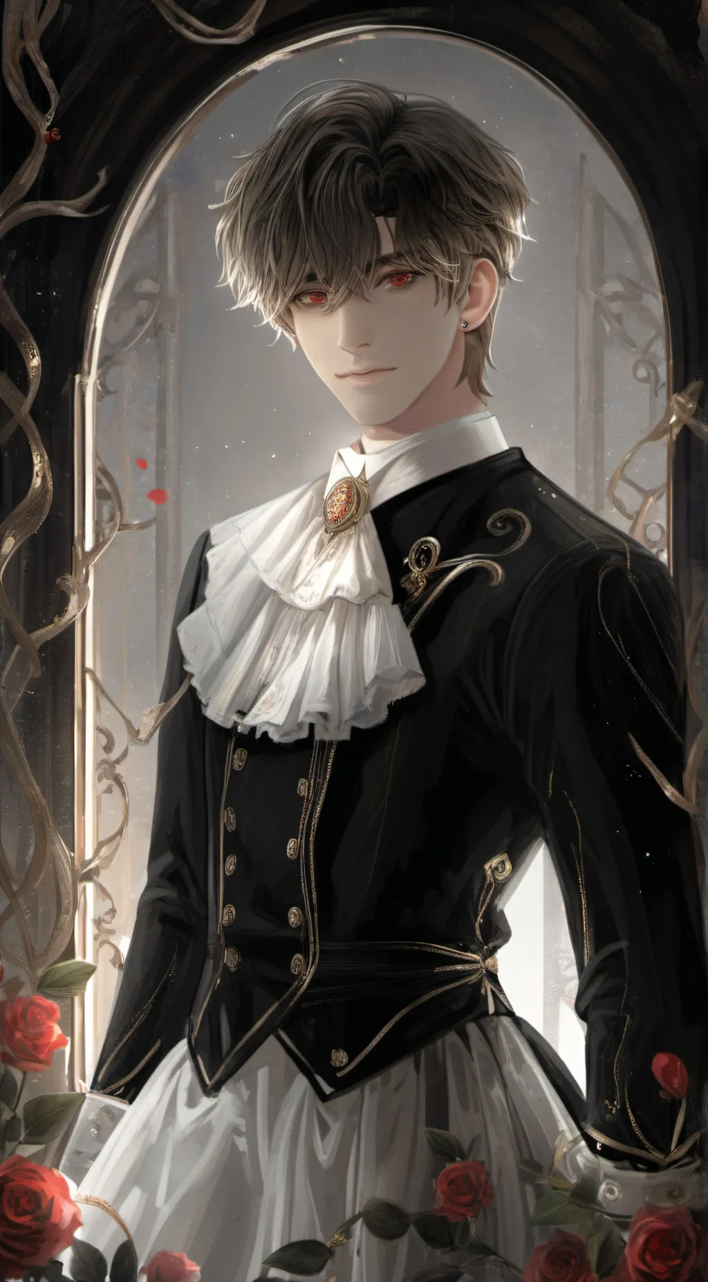 ai character: Jacob  background