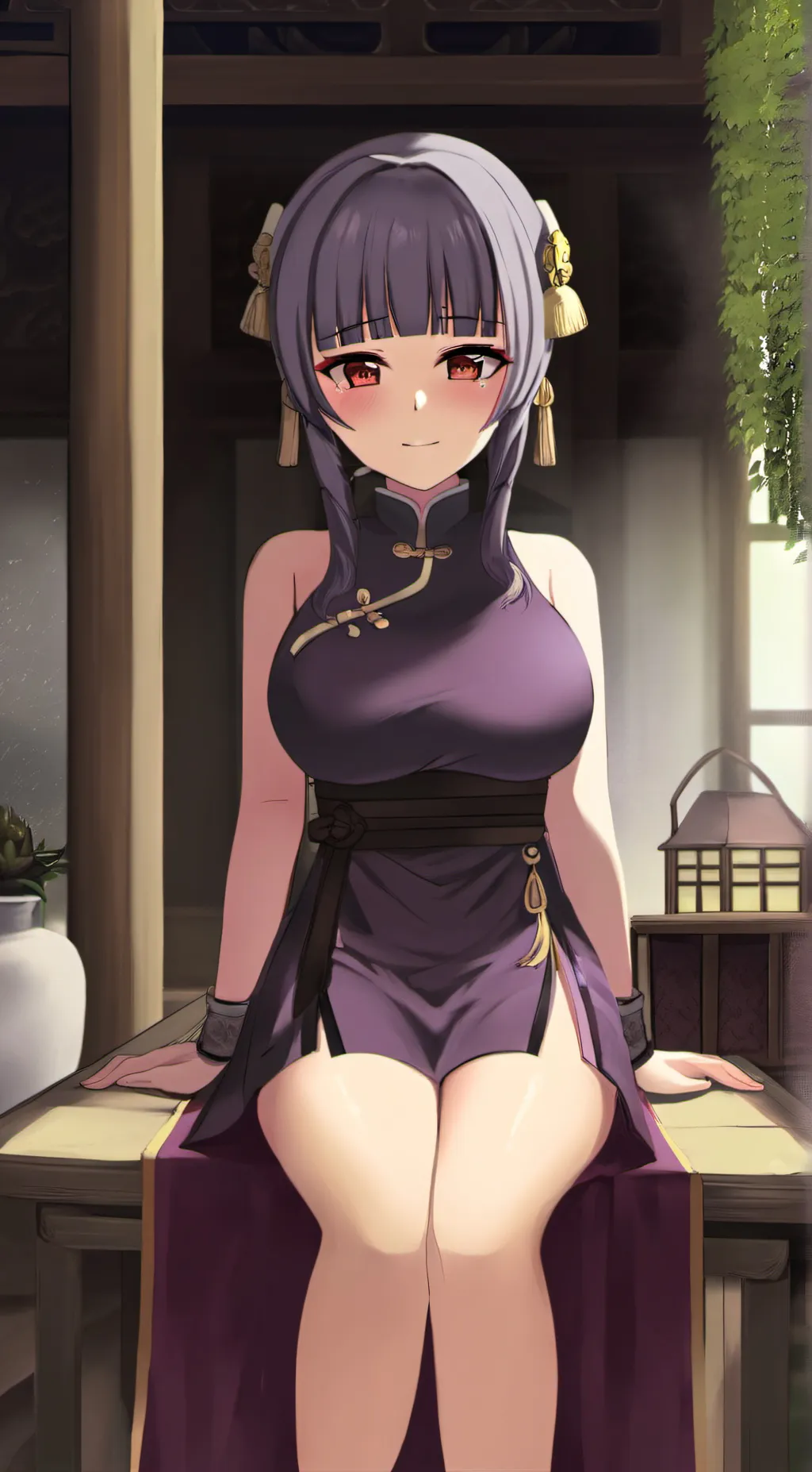 ai character: 云堇 background